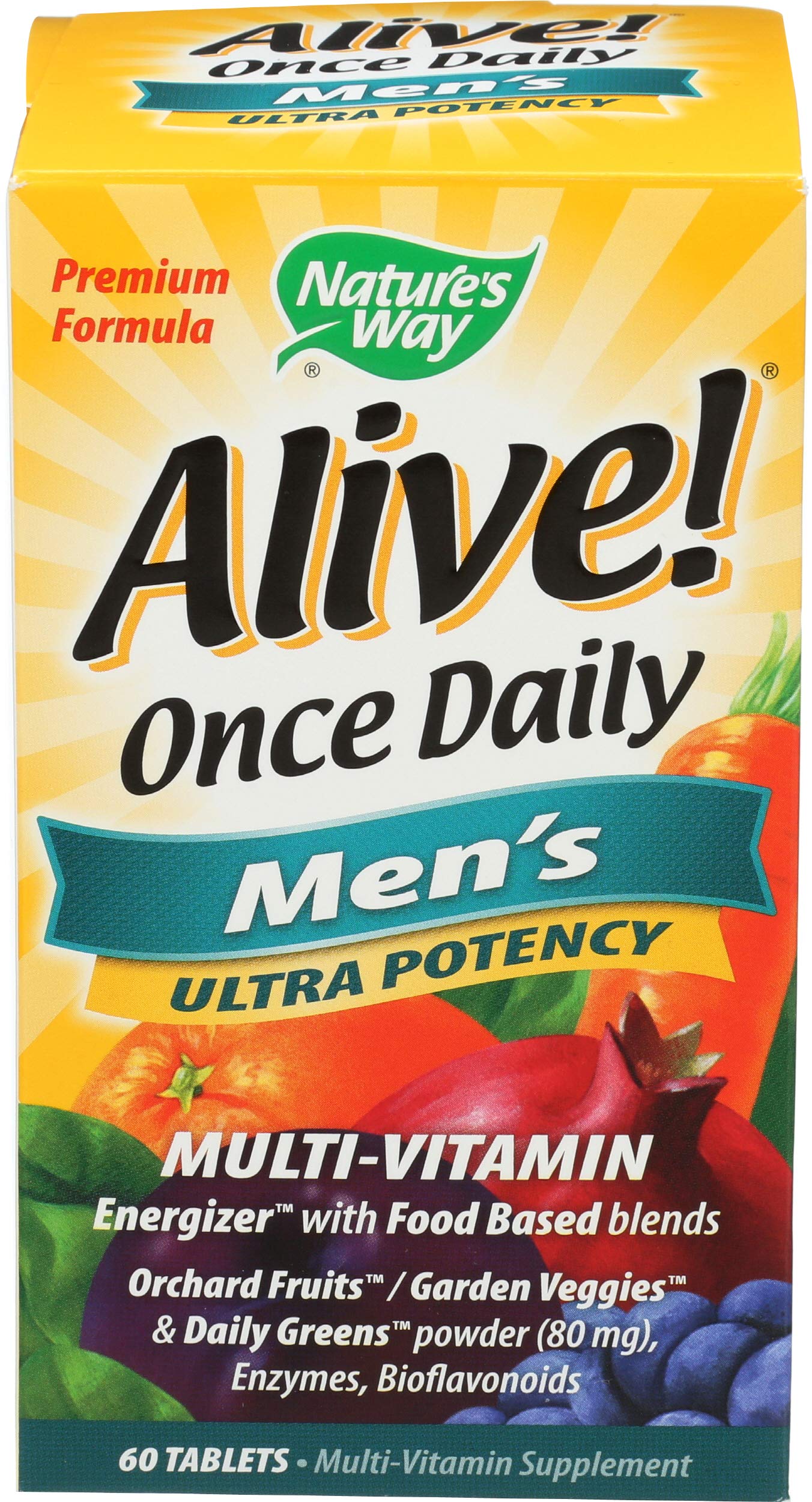Nature's Way Alive Once Daily Men Multivitamin Tablet 1
