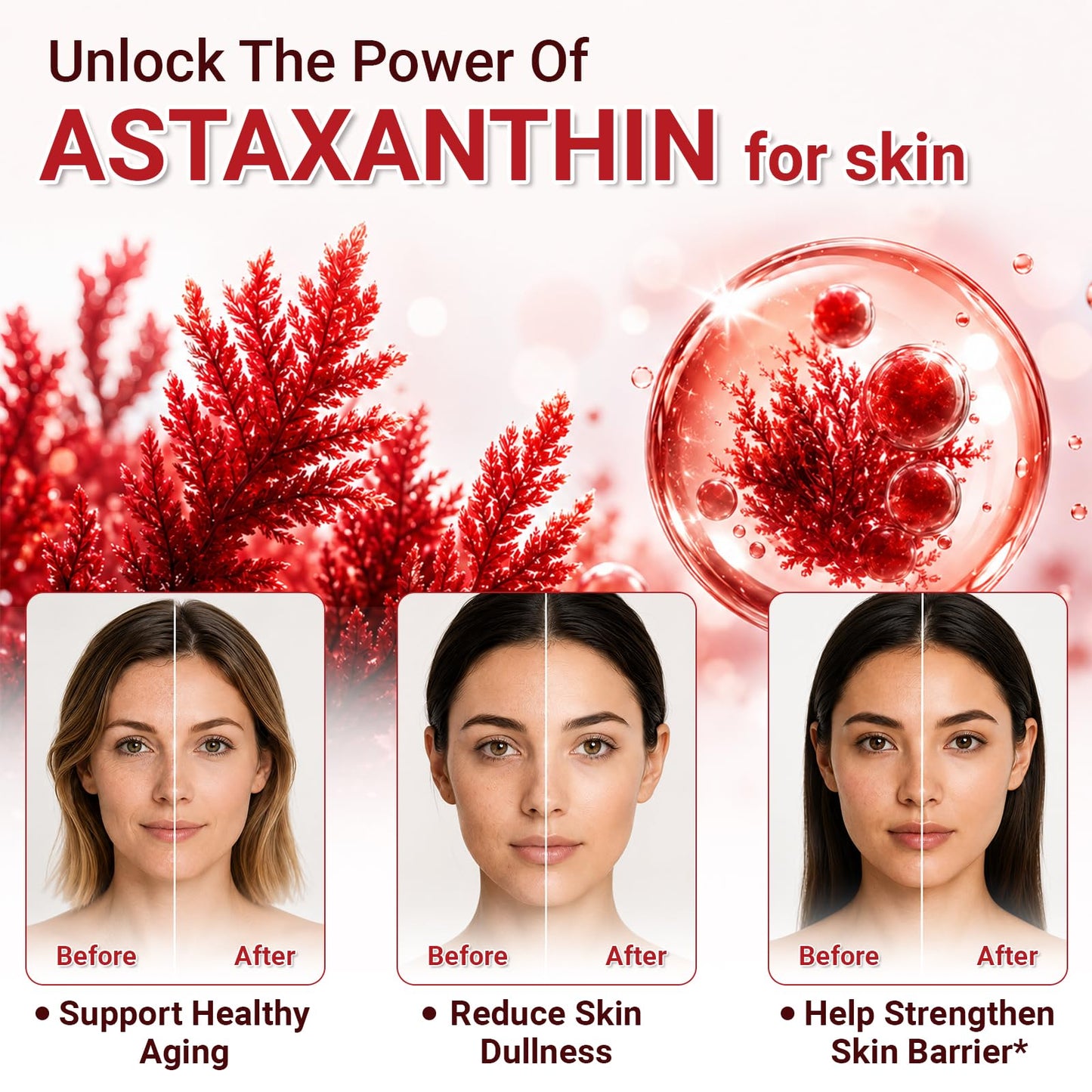 Biorizvo Astaxanthin Supplements 24mg Softgels, 300 Count