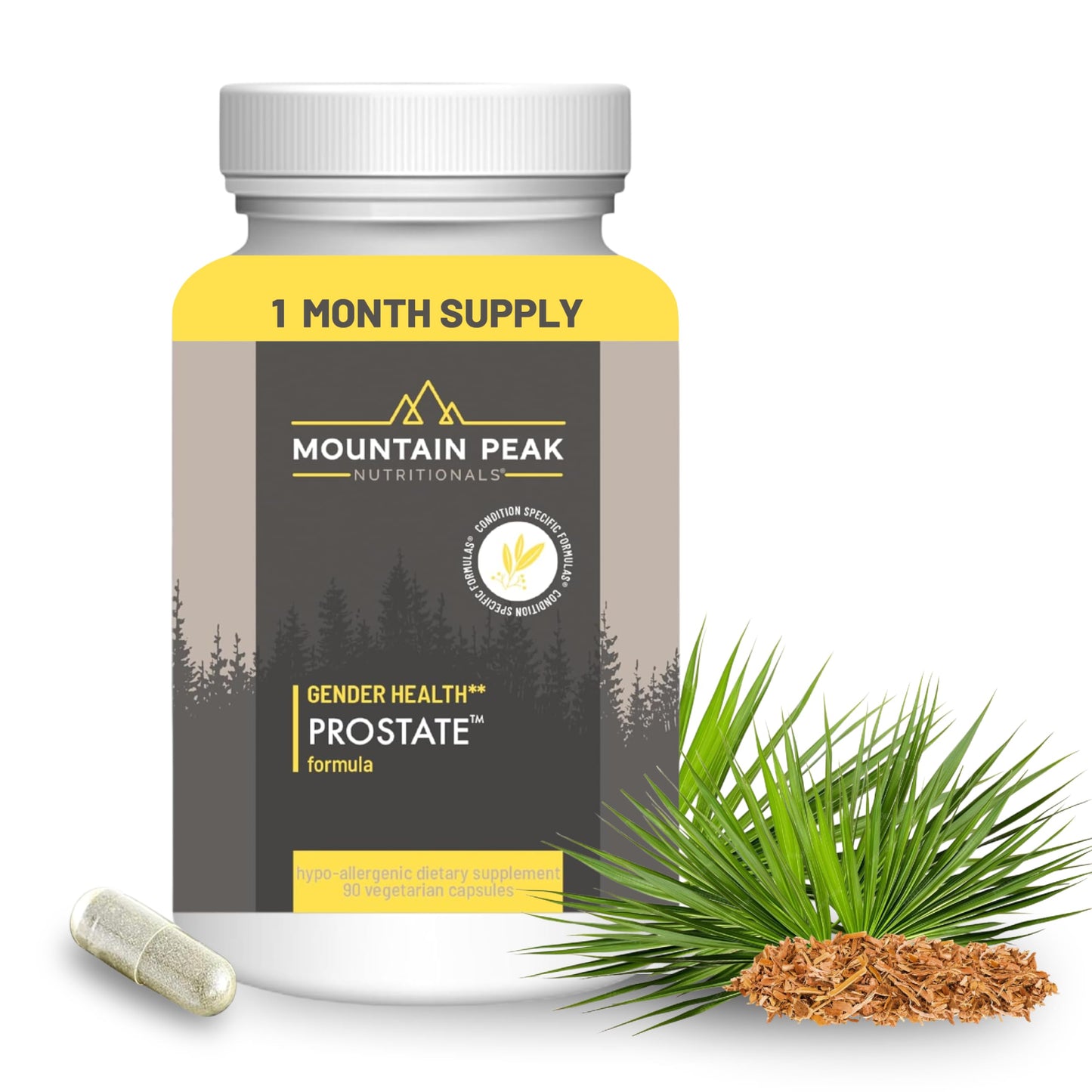 Mountain Peak Nutritionals Prostate Supplement Capsule, 90 Count