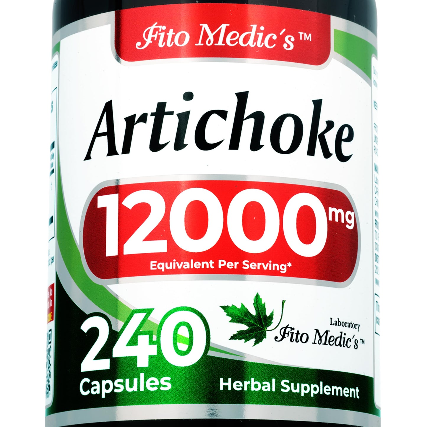 FITO MEDIC'S Artichoke Capsules 240 Count