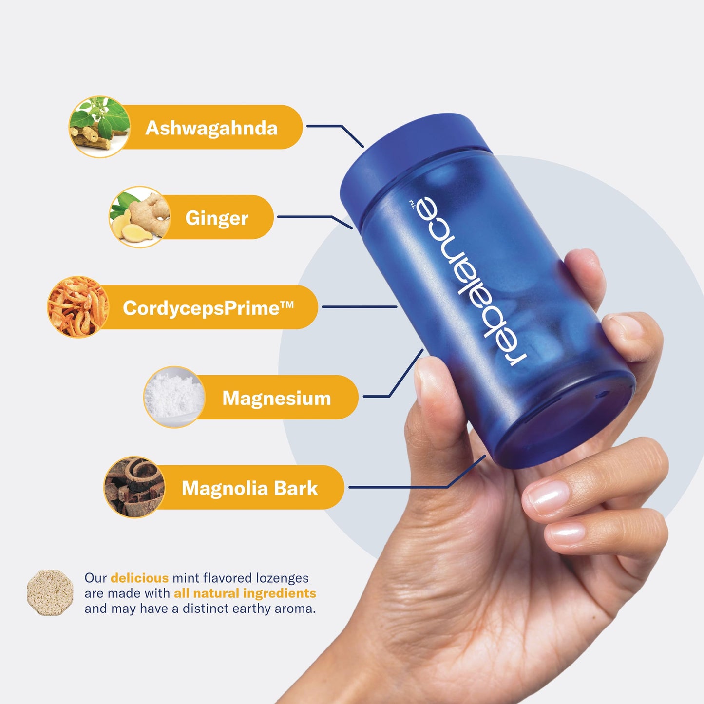 Rebalance Mellomints 62 Tablets