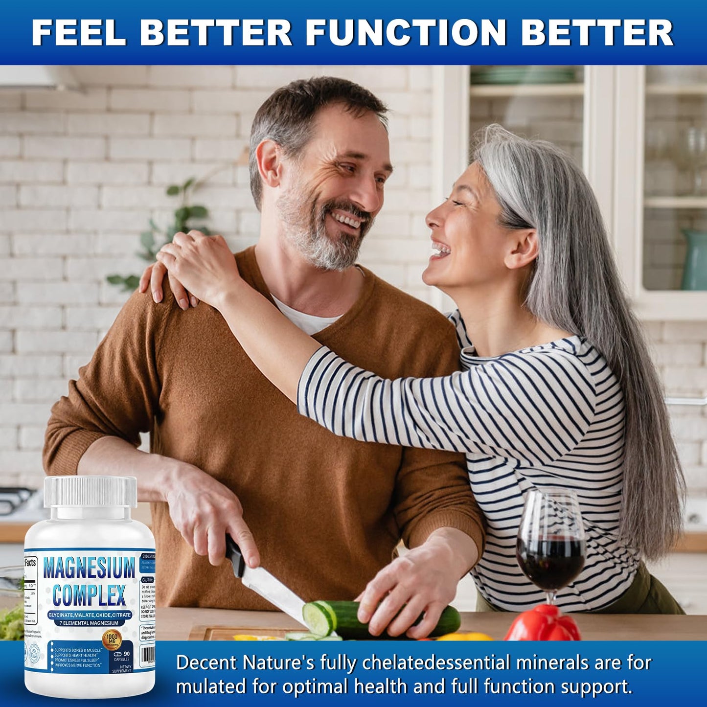 CURIPLAYA Magnesium Complex 7 Forms Capsule, 90 Capsules