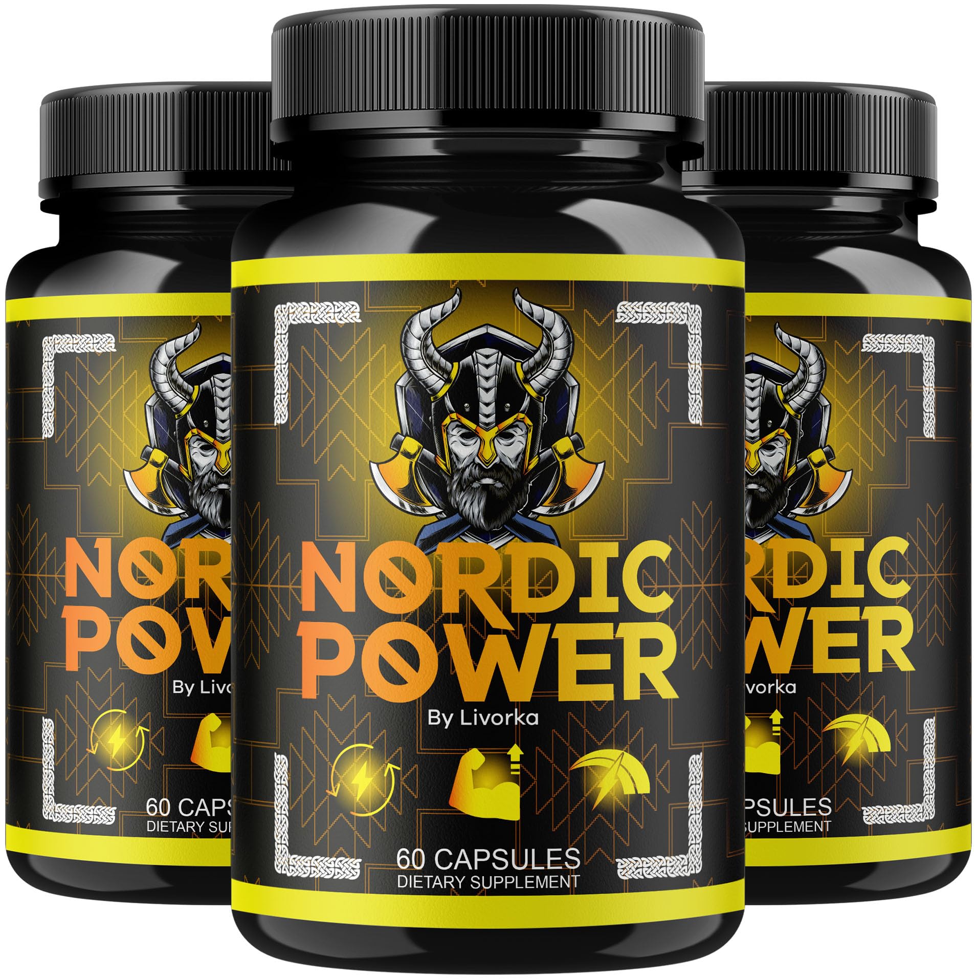 LIVORKA Nordic Power for Men 180 Capsules