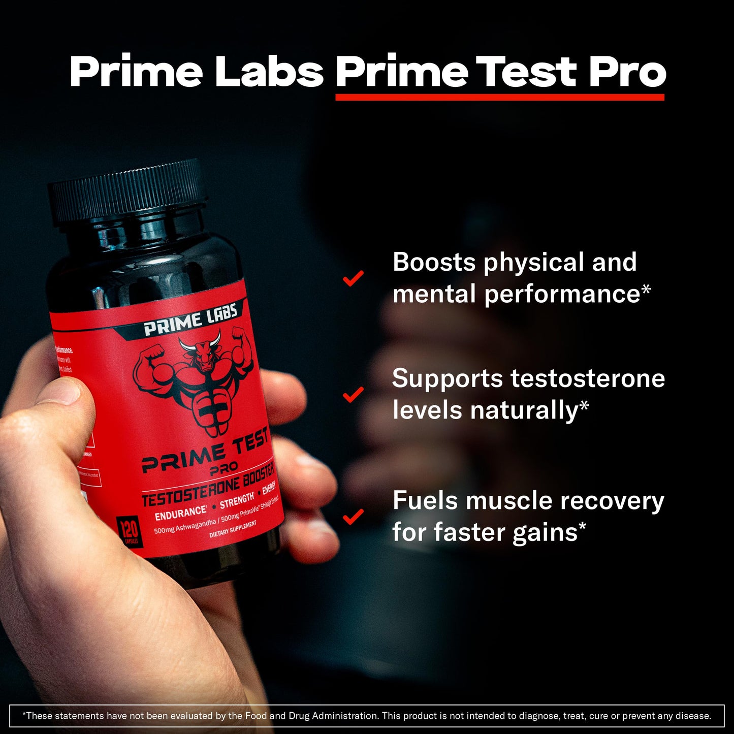 Prime Labs Prime Test Pro Capsules 120