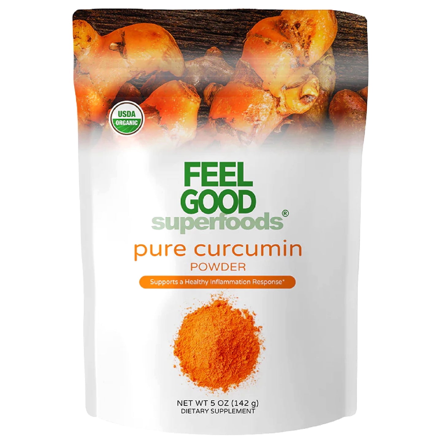 FEEL GOOD Pure Curcumin Powder, 5 oz