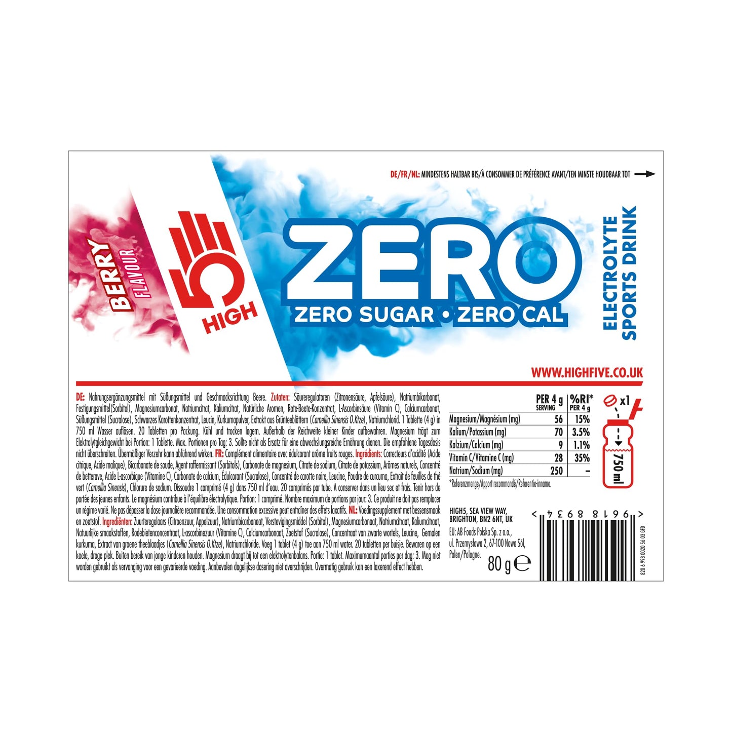 HIGH5 Hydration Starter Kit 10 Tablets