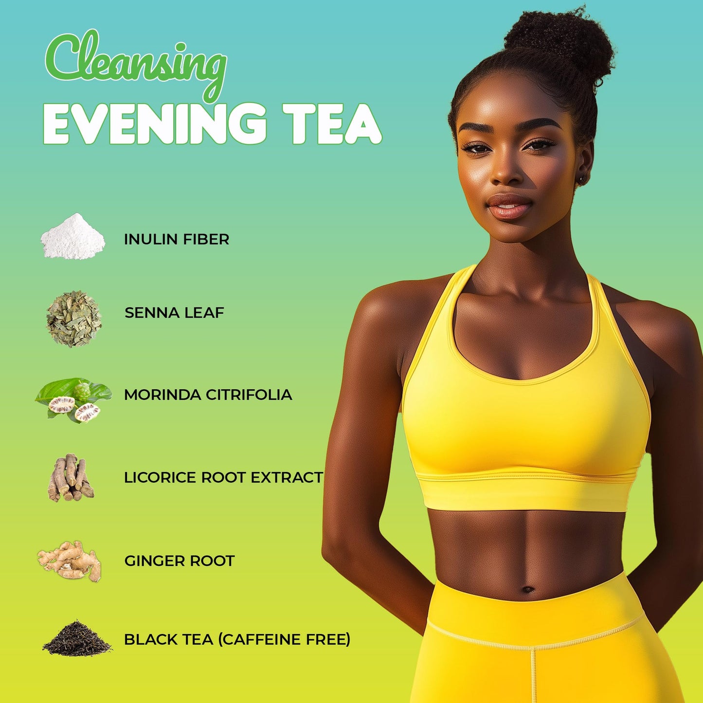 SkinnyBoost Skinny Teas Instant Tea Sticks – Cleansing Evening Tea – Herbal Detox Blend with Colon and Body Cleansing Herbs Gentle Cleanse, Reduce Bloat (Apple Cinnamon) Powder 14 Ct
