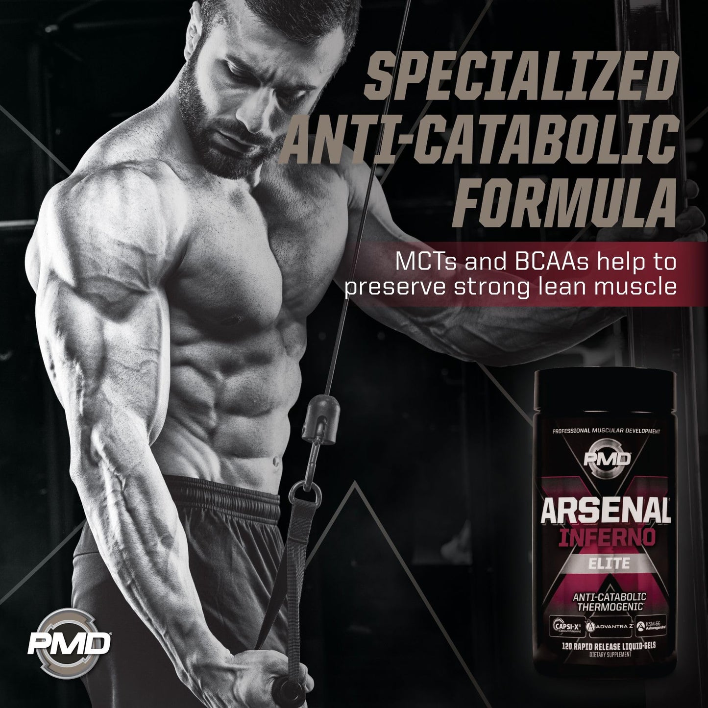 PMD Arsenal X Inferno Softgel 120 Count