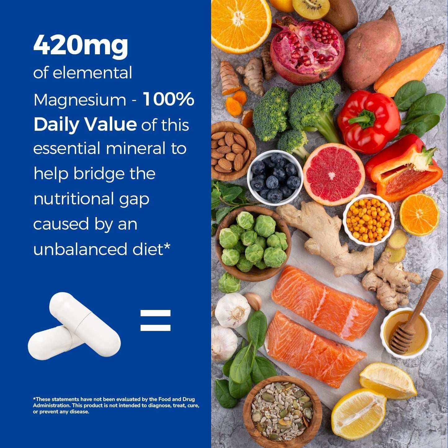 Vitalibre 10 in 1 Magnesium Complex 180 Capsules