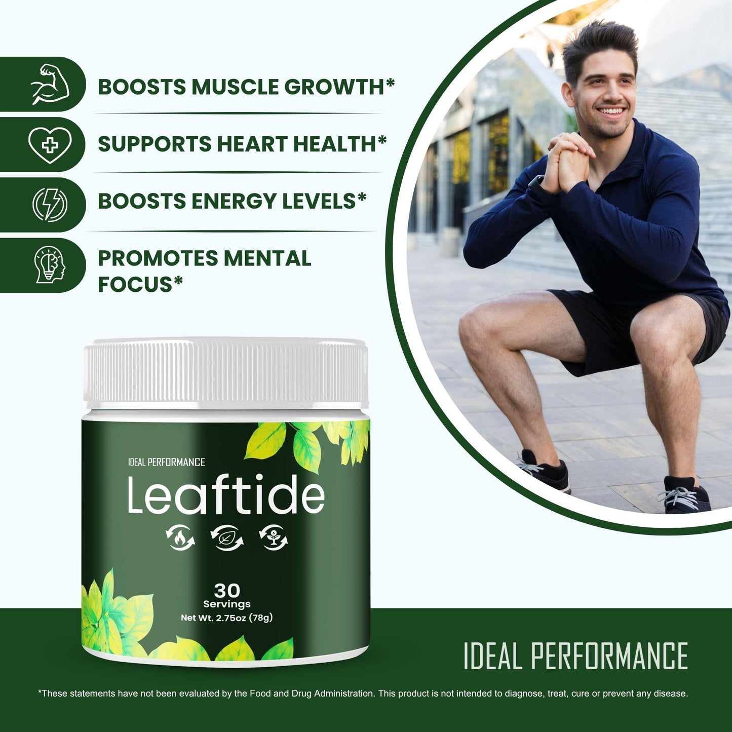 Ideal Performance Leaftide Powder 8.25 Ounce