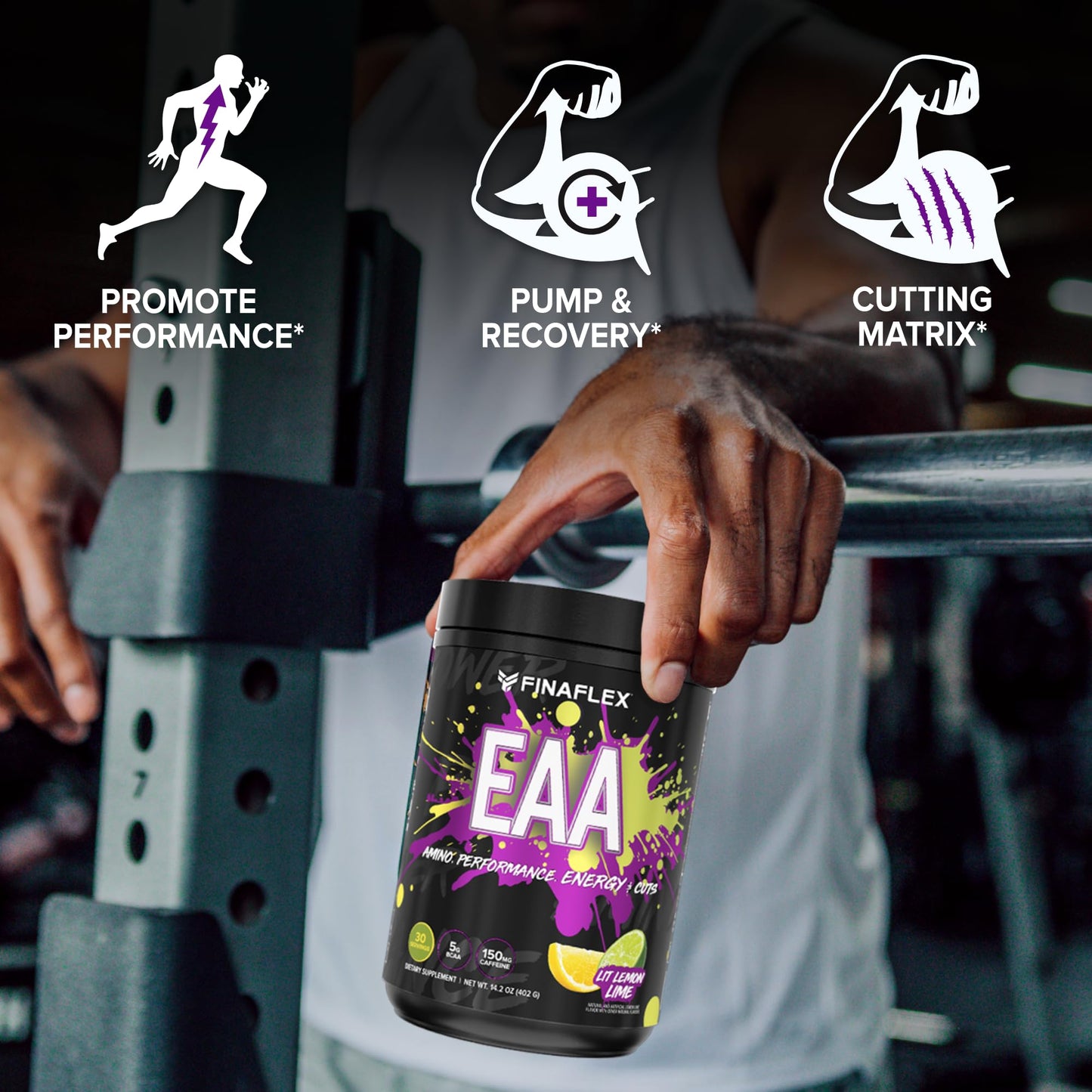 FINAFLEX EAA HARDCORE Lit Lemon-Lime Powder 14.2 oz