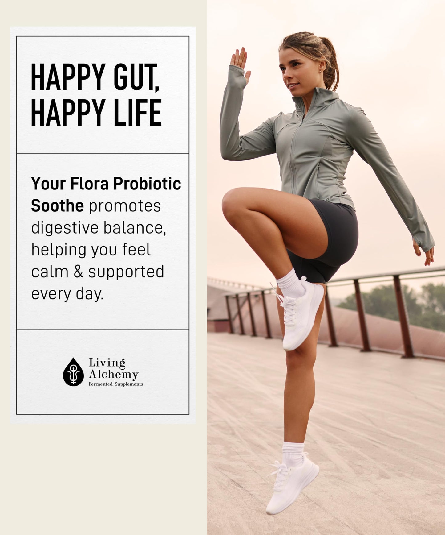 Living Alchemy Your Flora Probiotic Soothe Capsules 60 Count