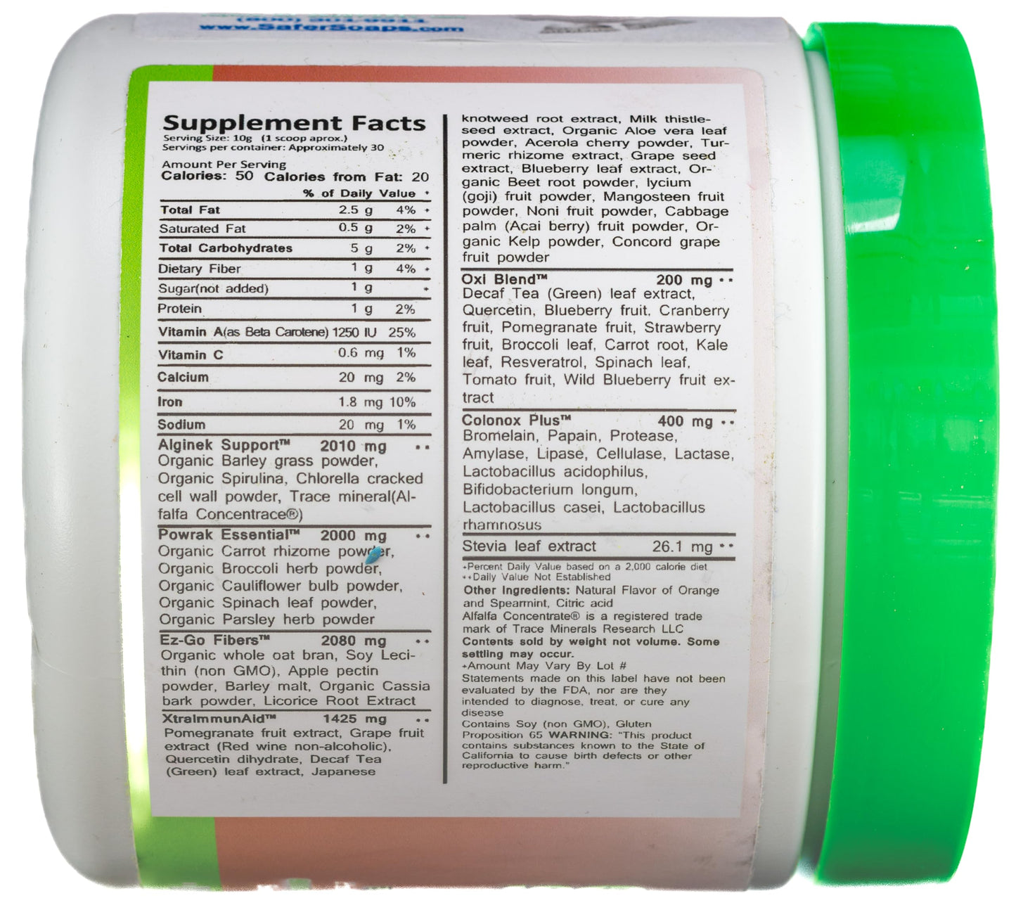 Natur-Pur Organic Greens Superfood Powder 21.2 oz