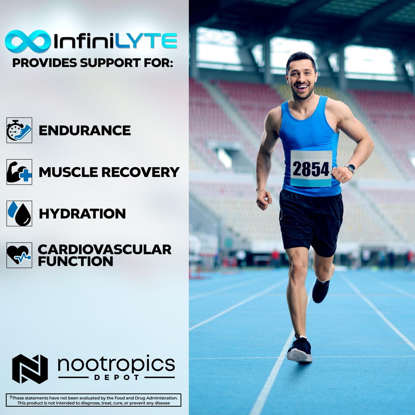 Nootropics Depot InfiniLYTE Optimized Electrolyte Powder, 4 oz