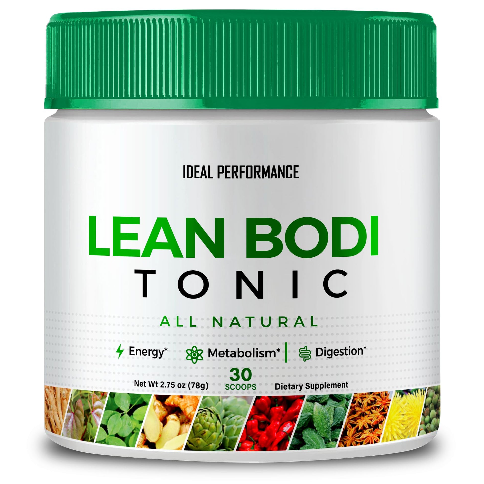 IDEAL PERFORMANCE Lean Bodi Tonic Powder 2 Ounce