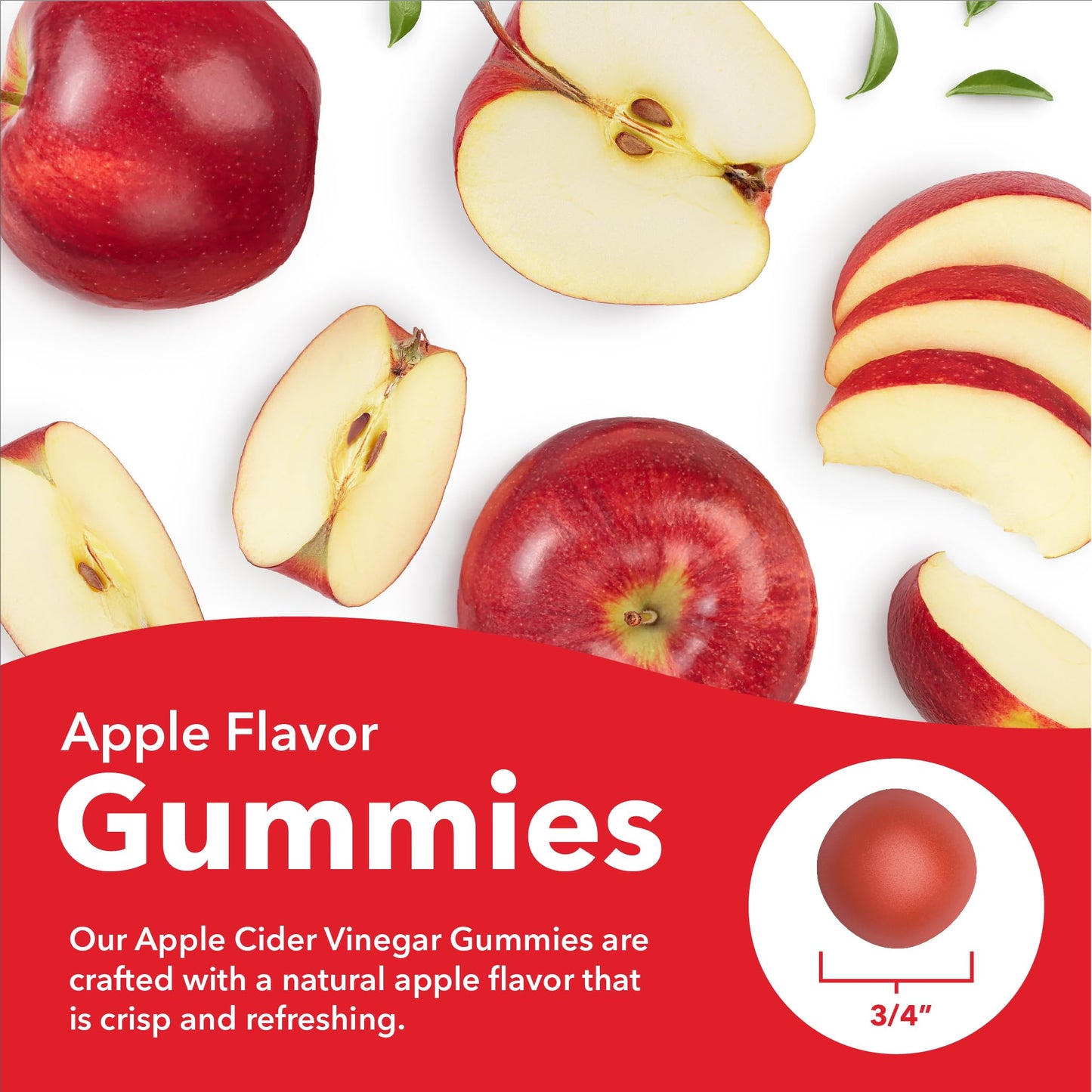 Sundance Apple Cider Vinegar Gummies 50 Count