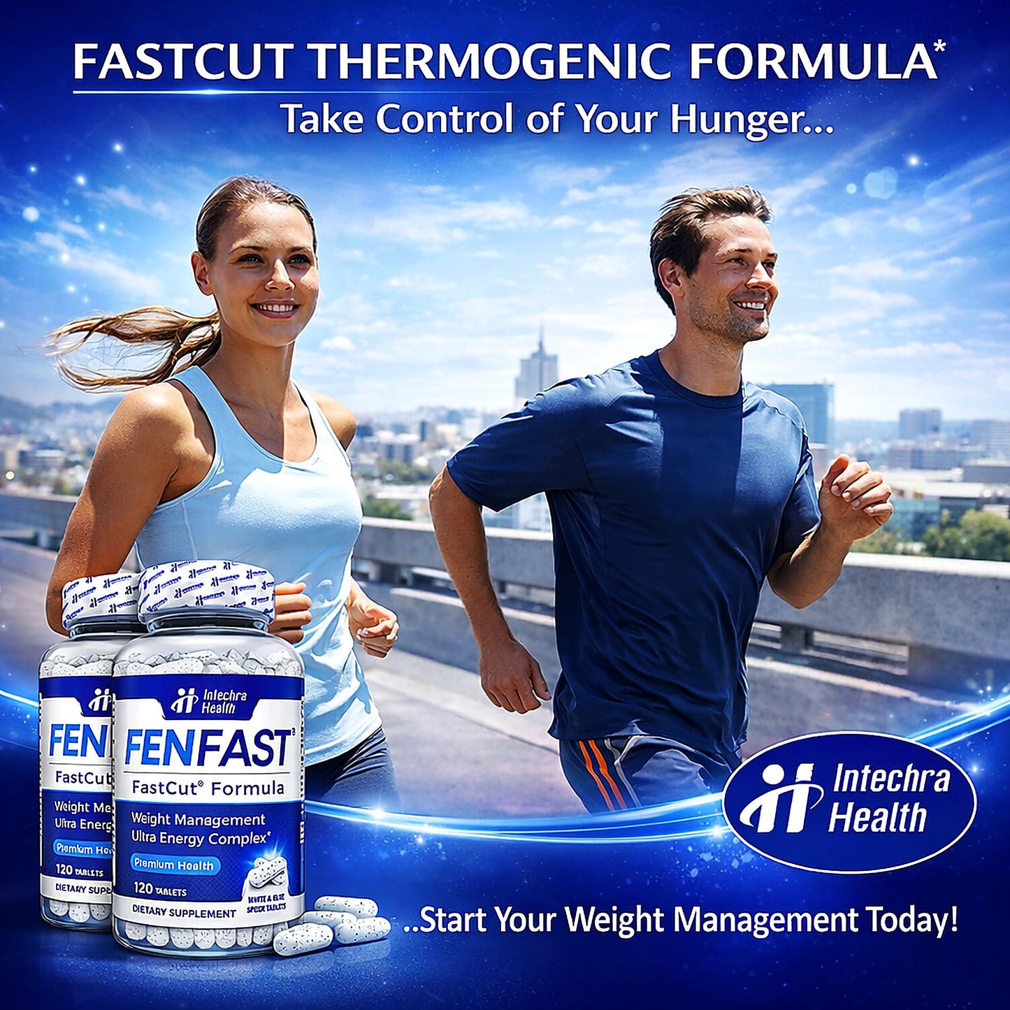FASTCUT Thermogenic Diet Pills, 120 Tablets