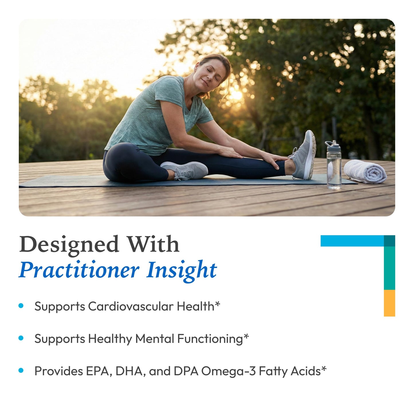 XYMOGEN Omega MonoPure 650 EC - Heart & Brain Support - DHA & EPA Omega-3 Fish Oil - Monoglyceride High Absorption, Enteric Coated, 120 Softgels