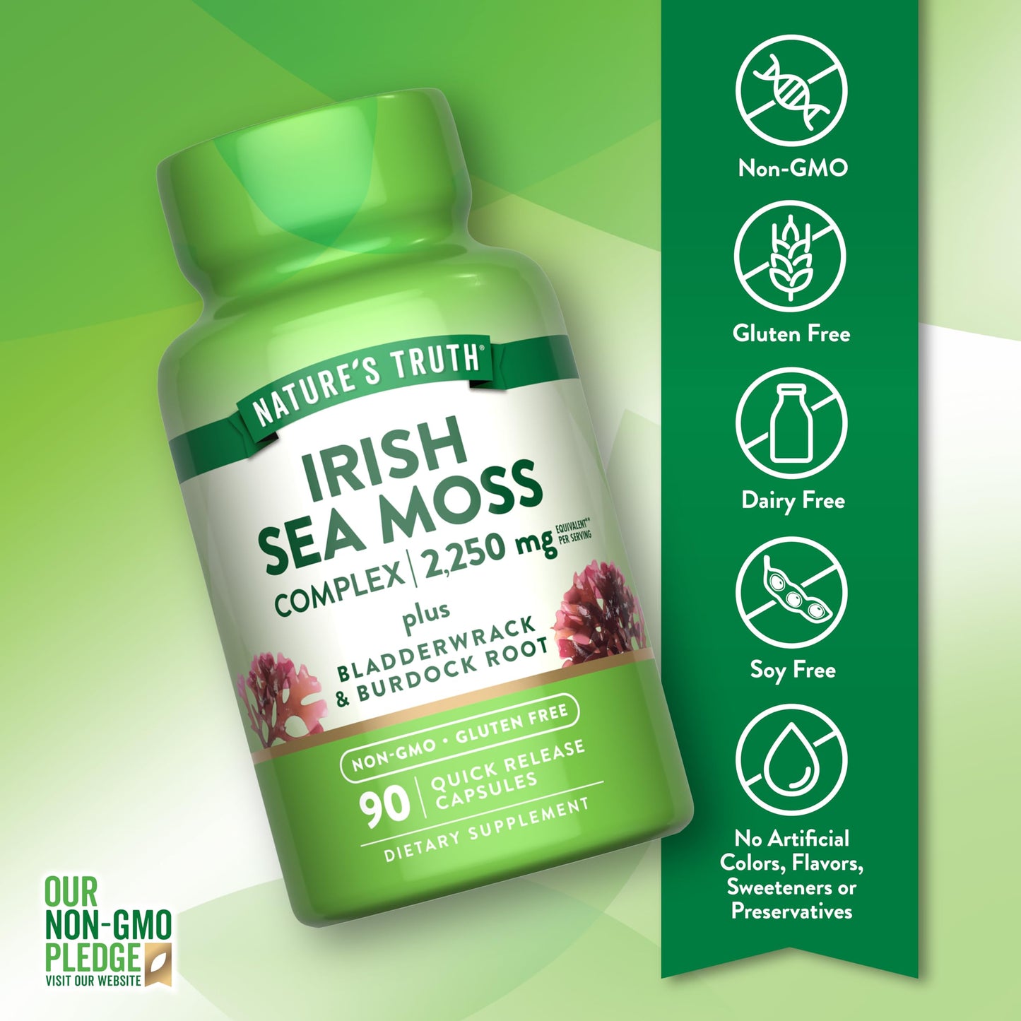 Nature's Truth Irish Sea Moss 90 Capsules
