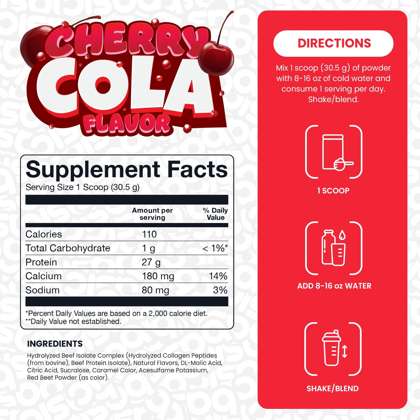 BASIC SUPPLEMENTS Hydrolyzed Clear Beef Isolate Protein Powder, 2.02 Pound (Pack of 1)