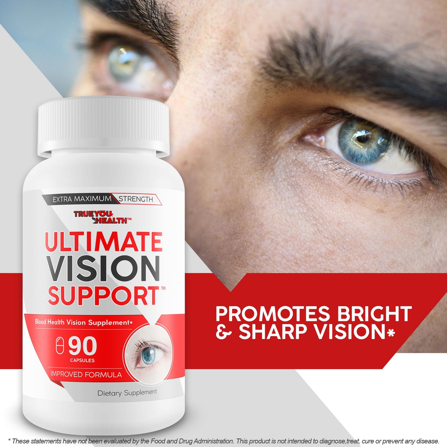 True You Health Ultimate Vision Support Lutein Zeaxanthin Capsule 90 Count