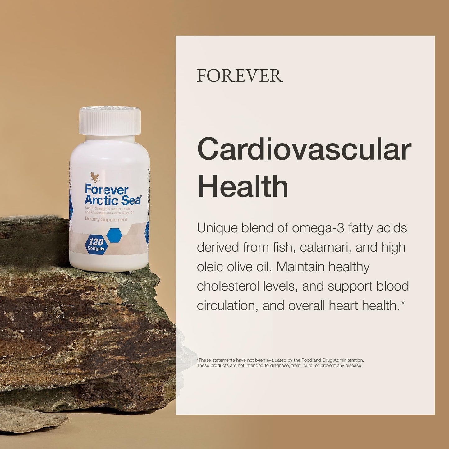 Forever Living Products Arctic Sea Omega-3 Softgels 120