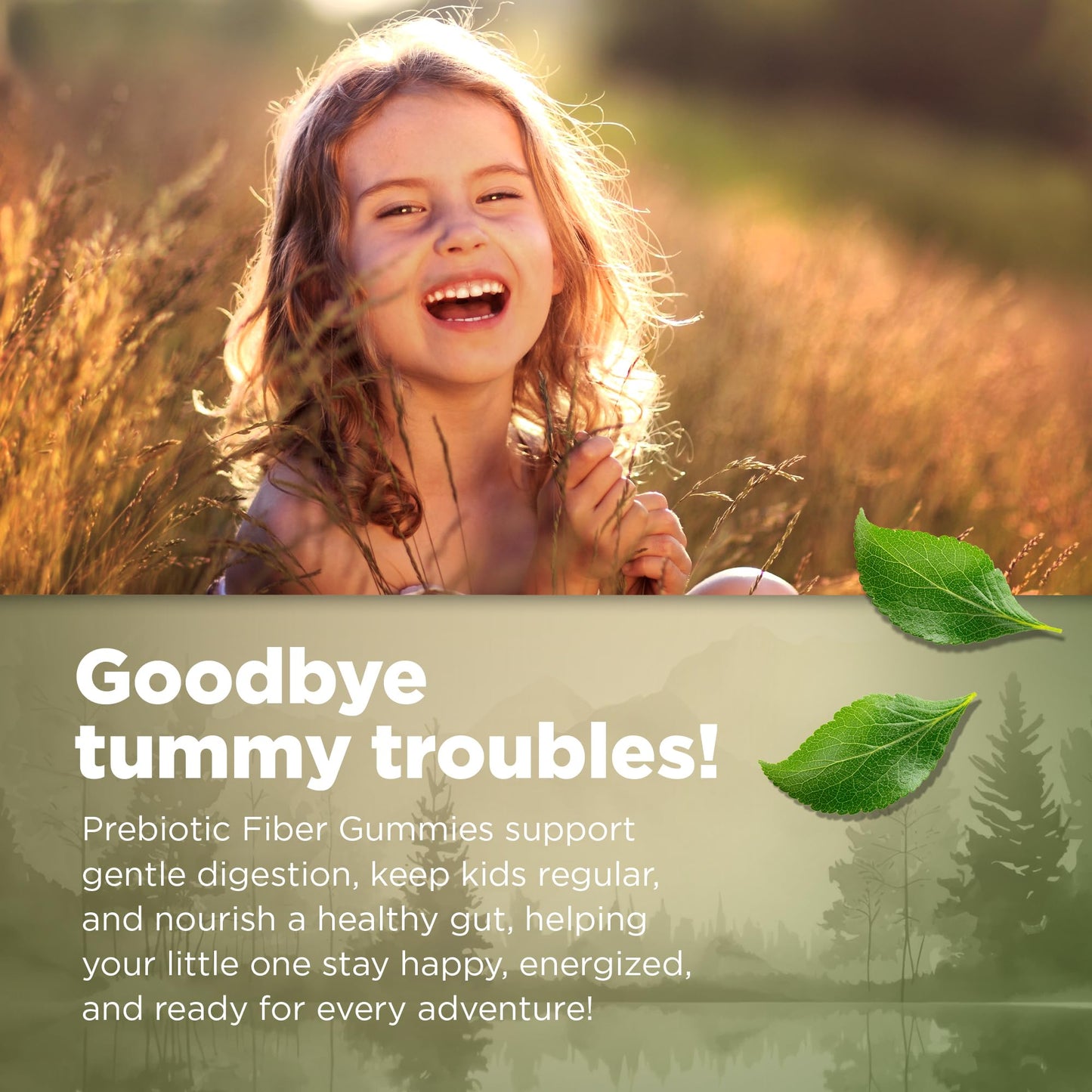 Natvites Prebiotic Kids Fiber Gummies 120 Count