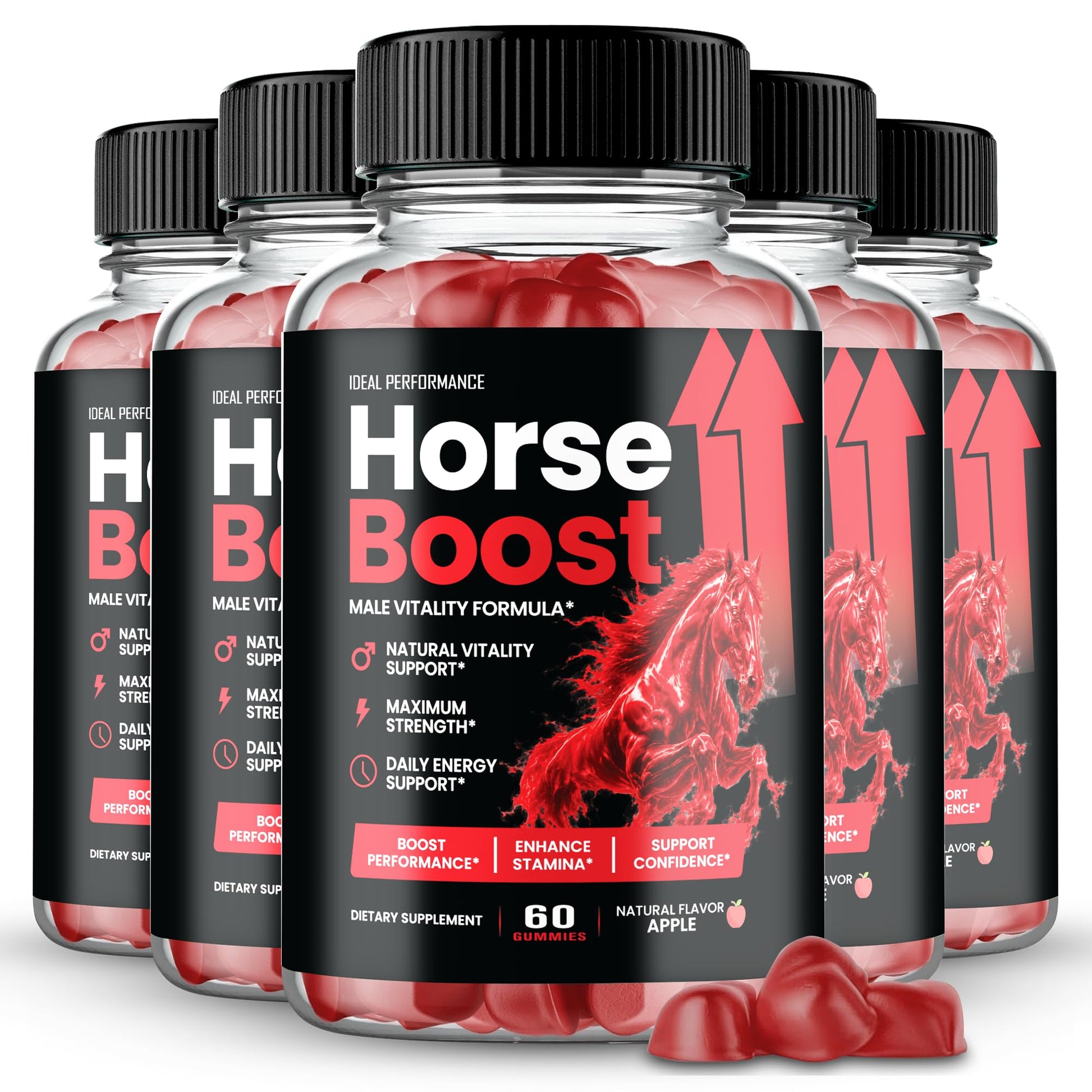 IDEAL PERFORMANCE Horse Boost for Men Gummy 300 Gummies