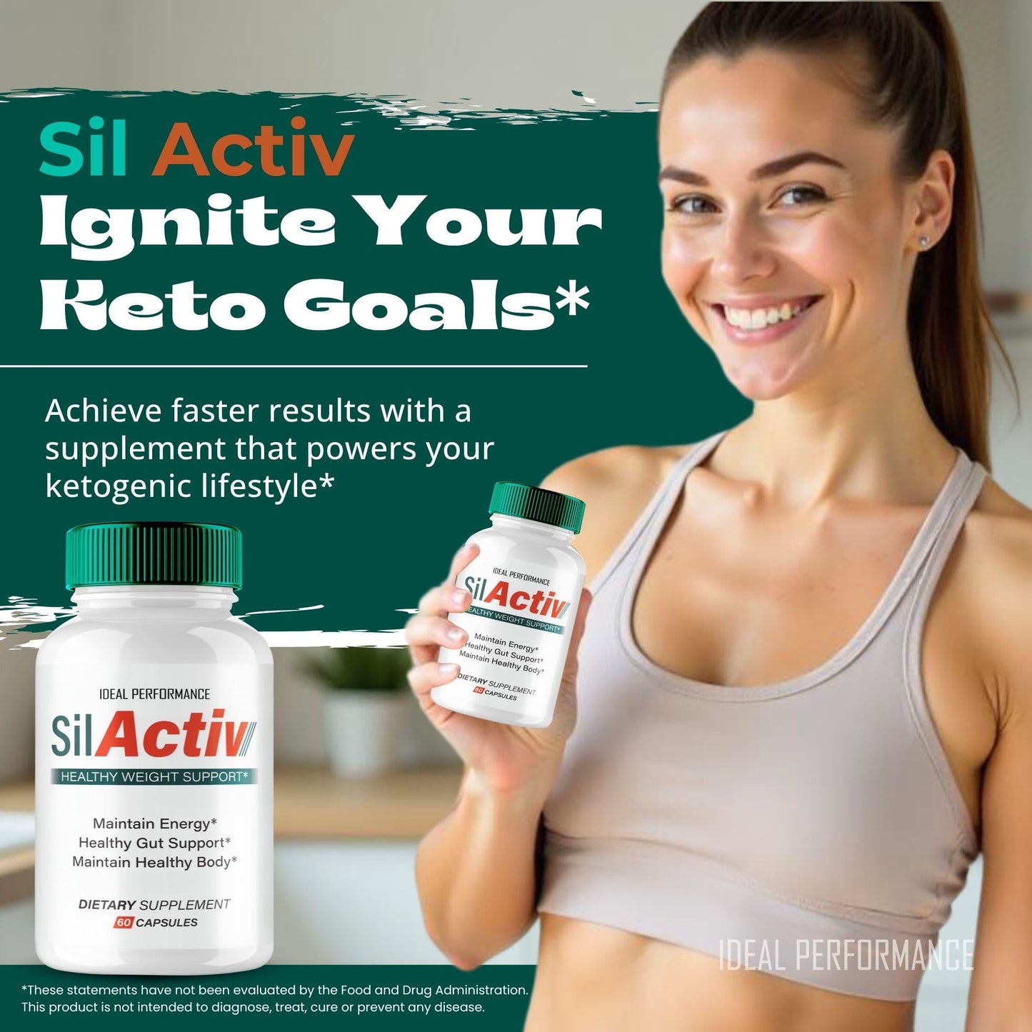 IDEAL PERFORMANCE SilActiv Capsules 300 Capsules