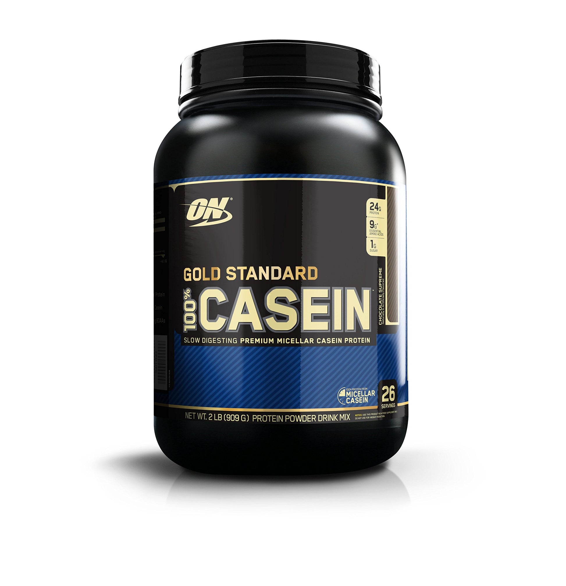 Optimum Nutrition Gold Standard 100% Casein Protein Powder Chocolate Supreme, 32 Servings