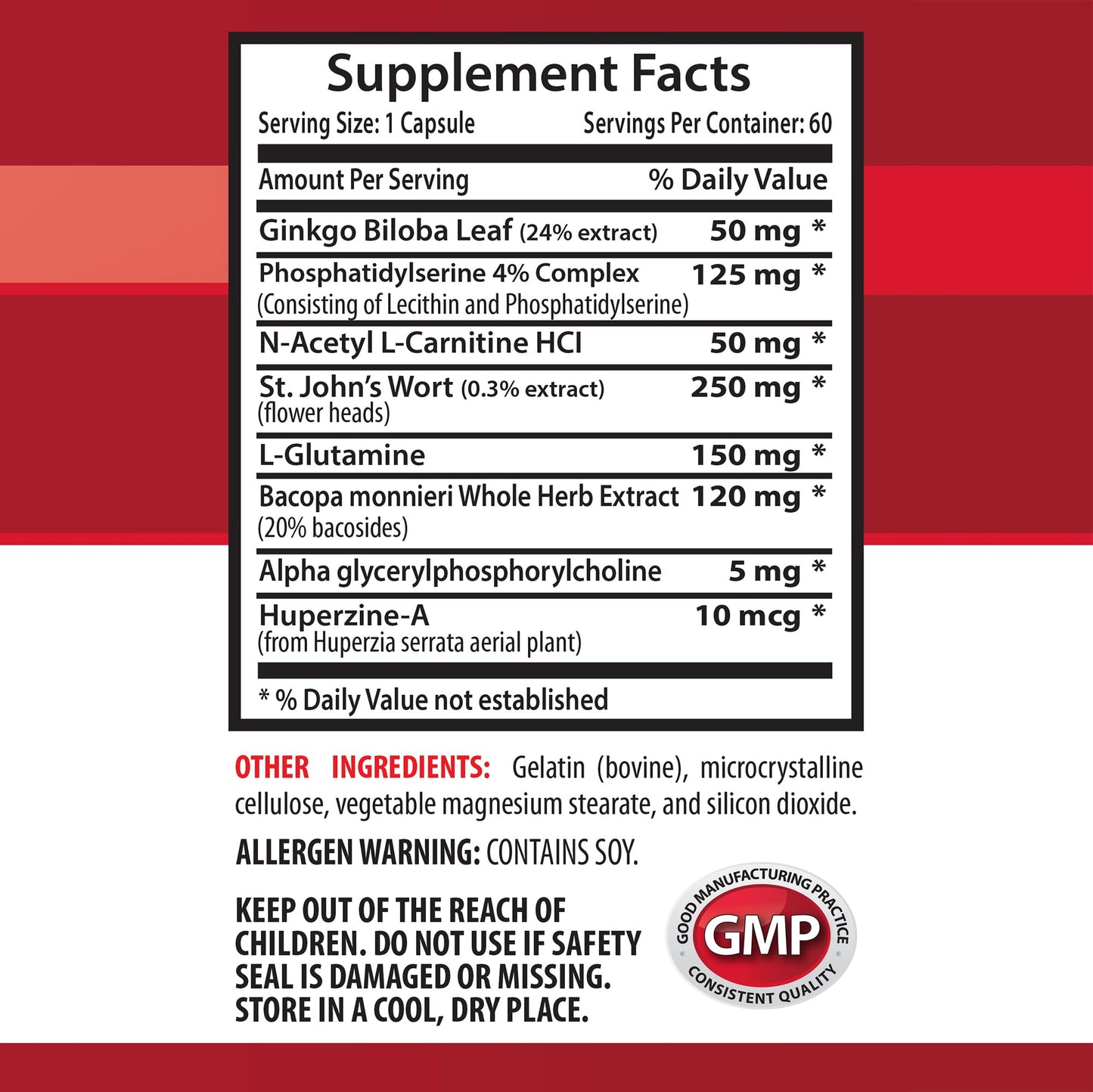 Health Solution Prime L-Glutamine Supplement Capsule 120 Capsules