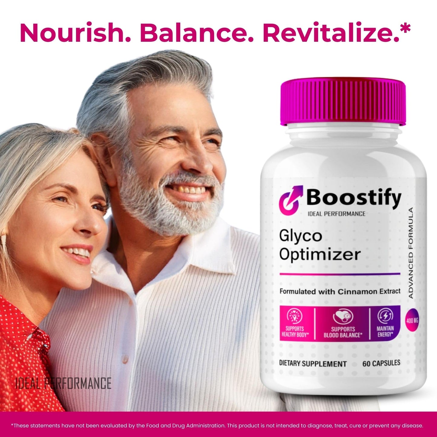 IDEAL PERFORMANCE Boostify Blood Support Capsules, 60 Count