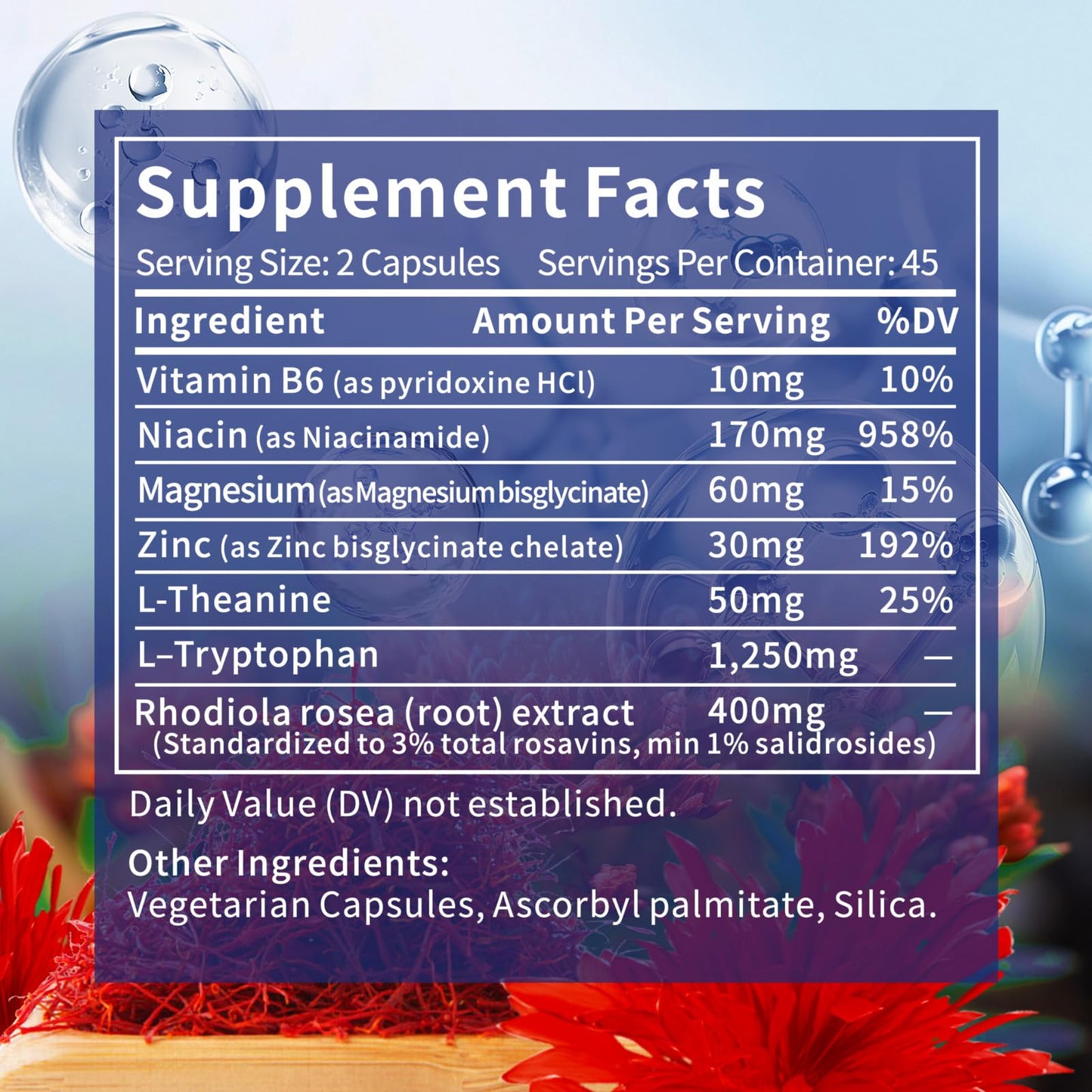 Smelling Salts Serotonin Supplement 90 Capsules