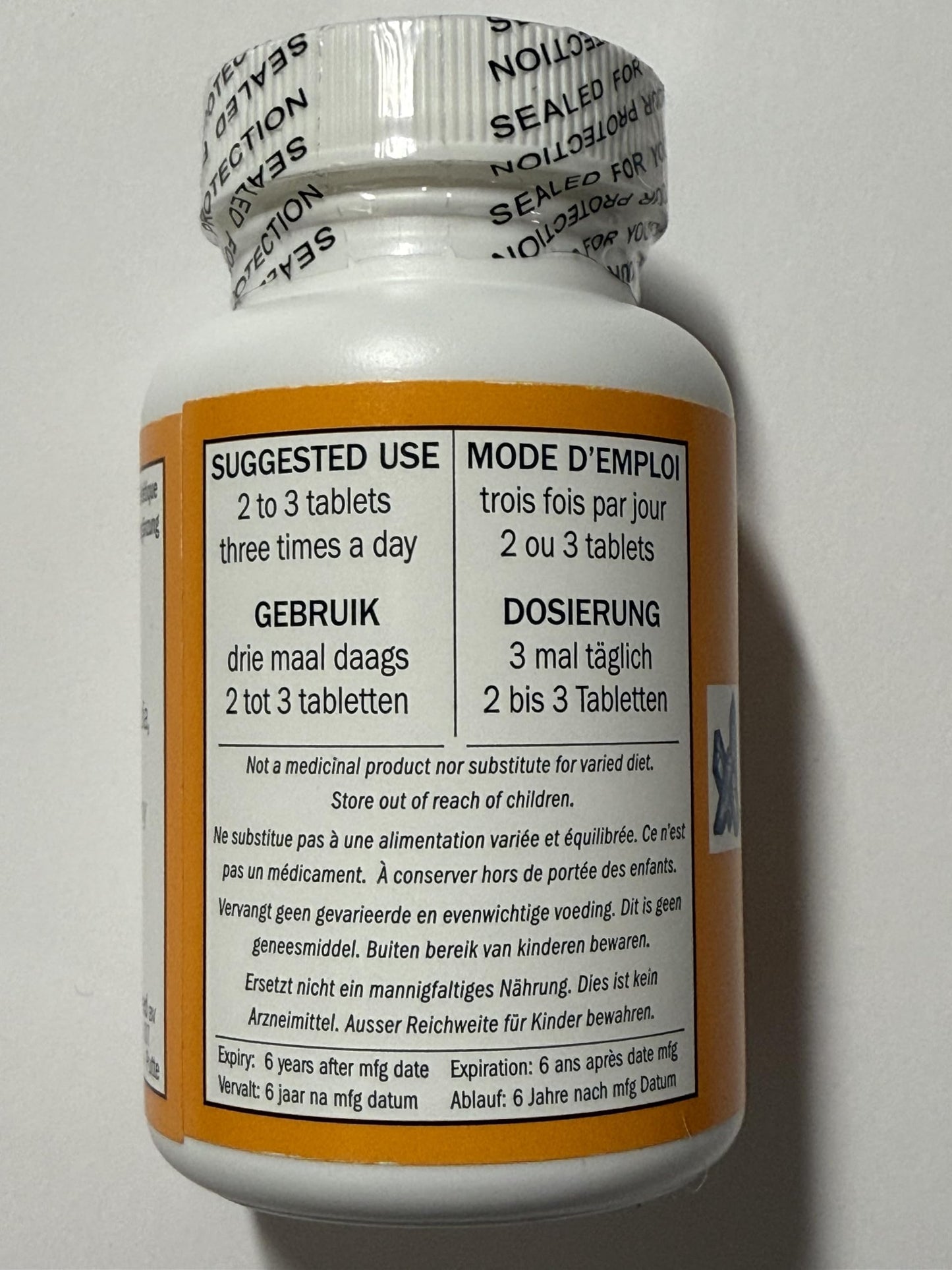Seven Forests Coix Tablets, 100 Count