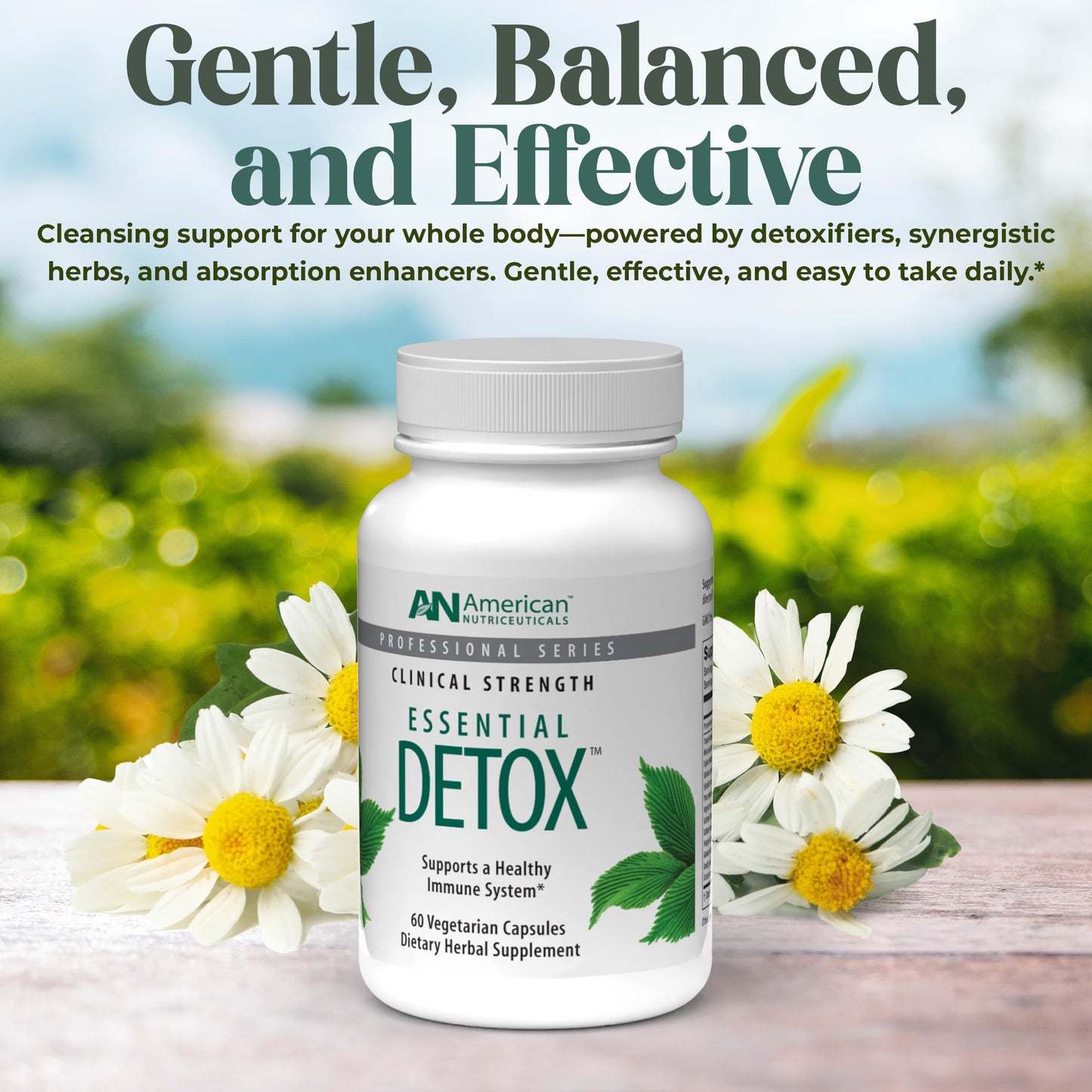 American Nutriceuticals Essential Detox Capsules 60