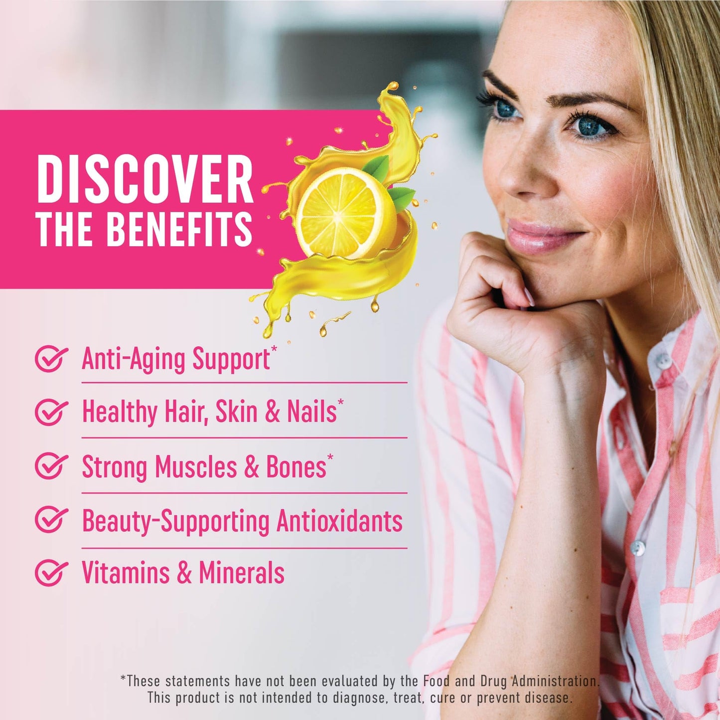 MAV NUTRITION Collagen Gummies for Women 60 Count