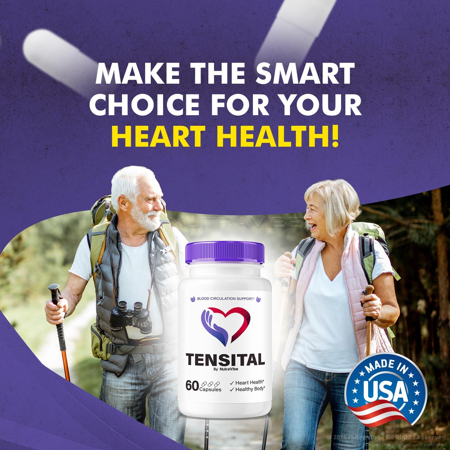 NutraVibe Tensital 180 Capsules