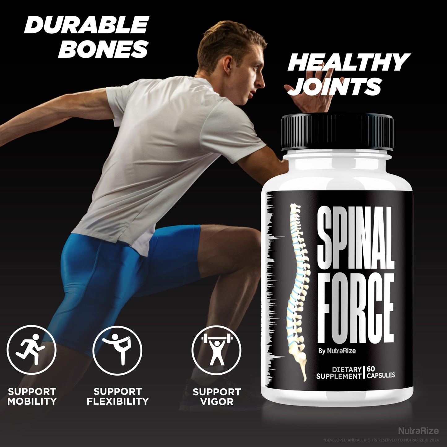 NutraRize Spinal Force Capsules, 60 Count