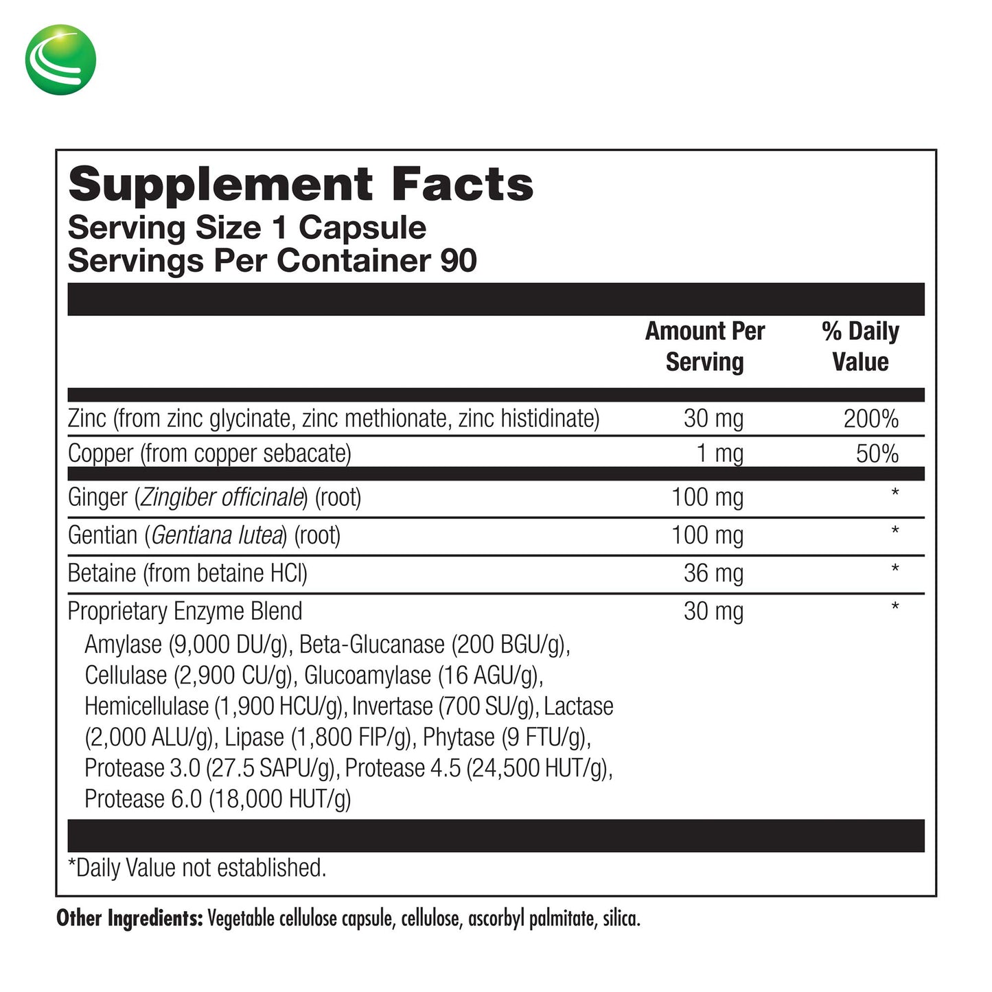 Nutra BioGenesis Tri Zinc Chelate 30mg Capsules, 90 Count