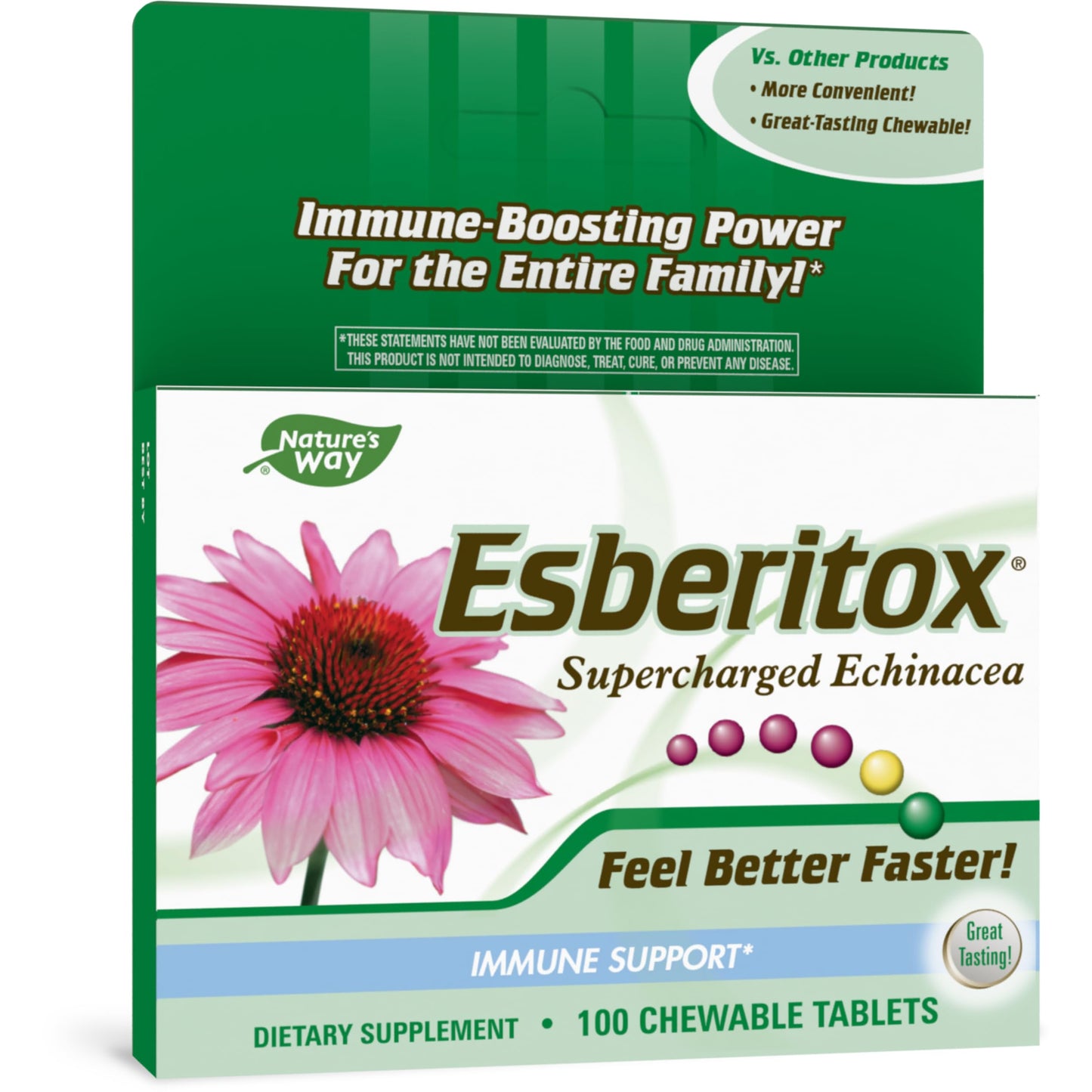 ESBERITOX Supercharged Echinacea Chewable 100 Tablets