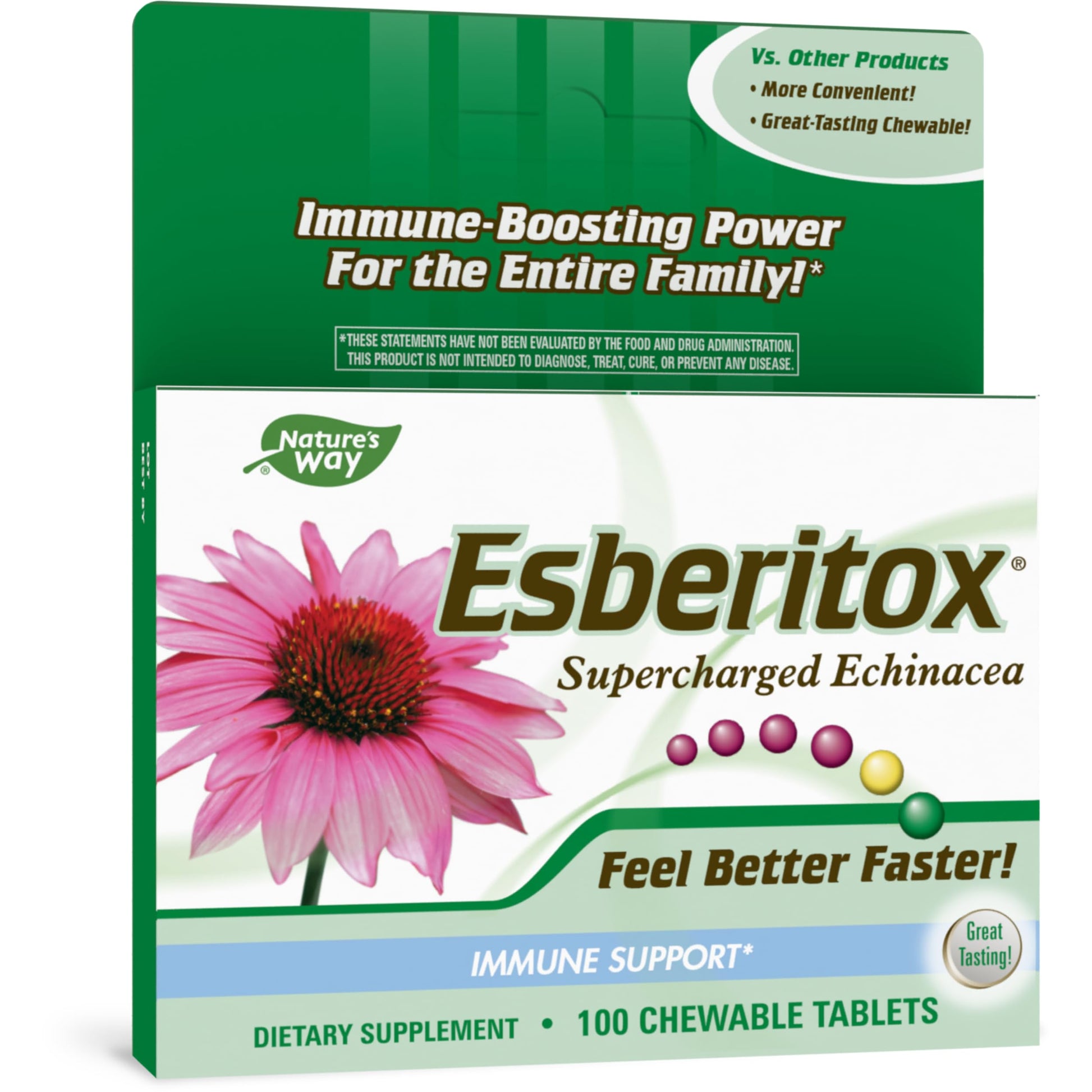 ESBERITOX Supercharged Echinacea Chewable 100 Tablets