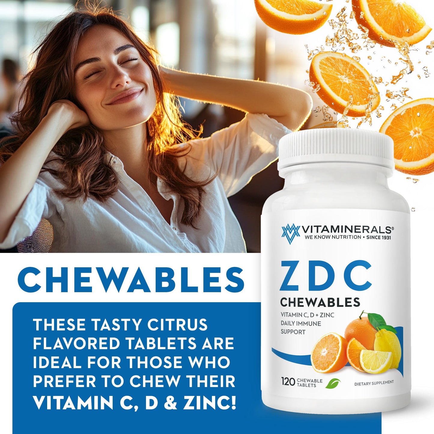 Vitaminerals 106 Z D C 120 Tablets