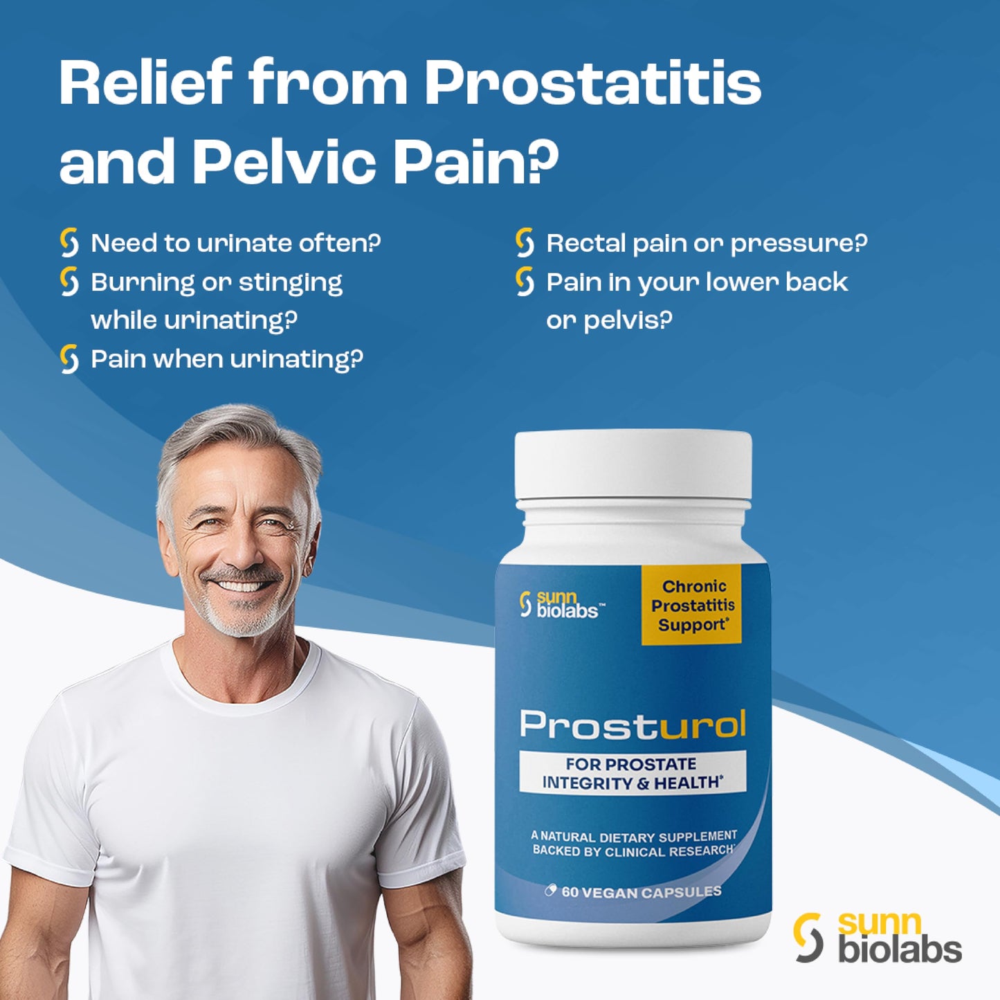 SUNN BIOLABS Prosturol, 60 Capsules