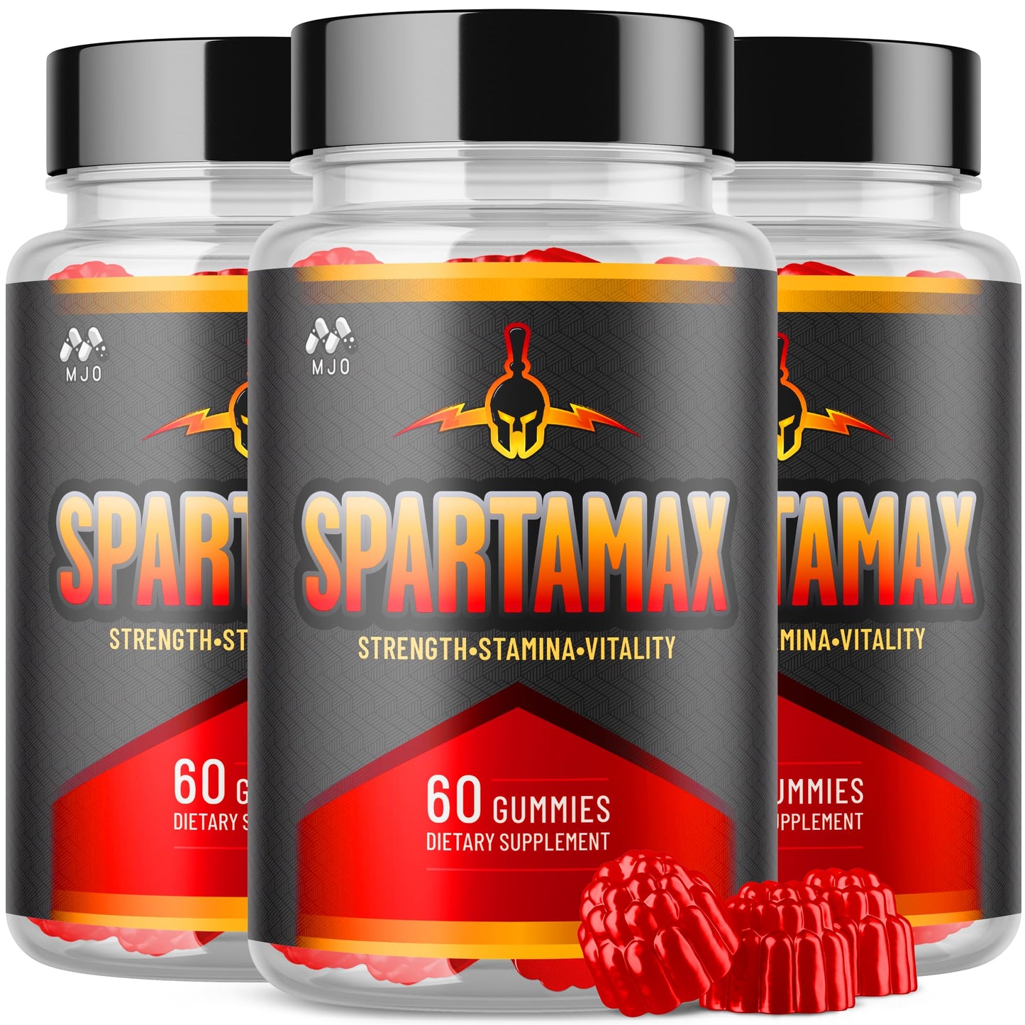 MJO Spartamax Gummies, 180 Gummies
