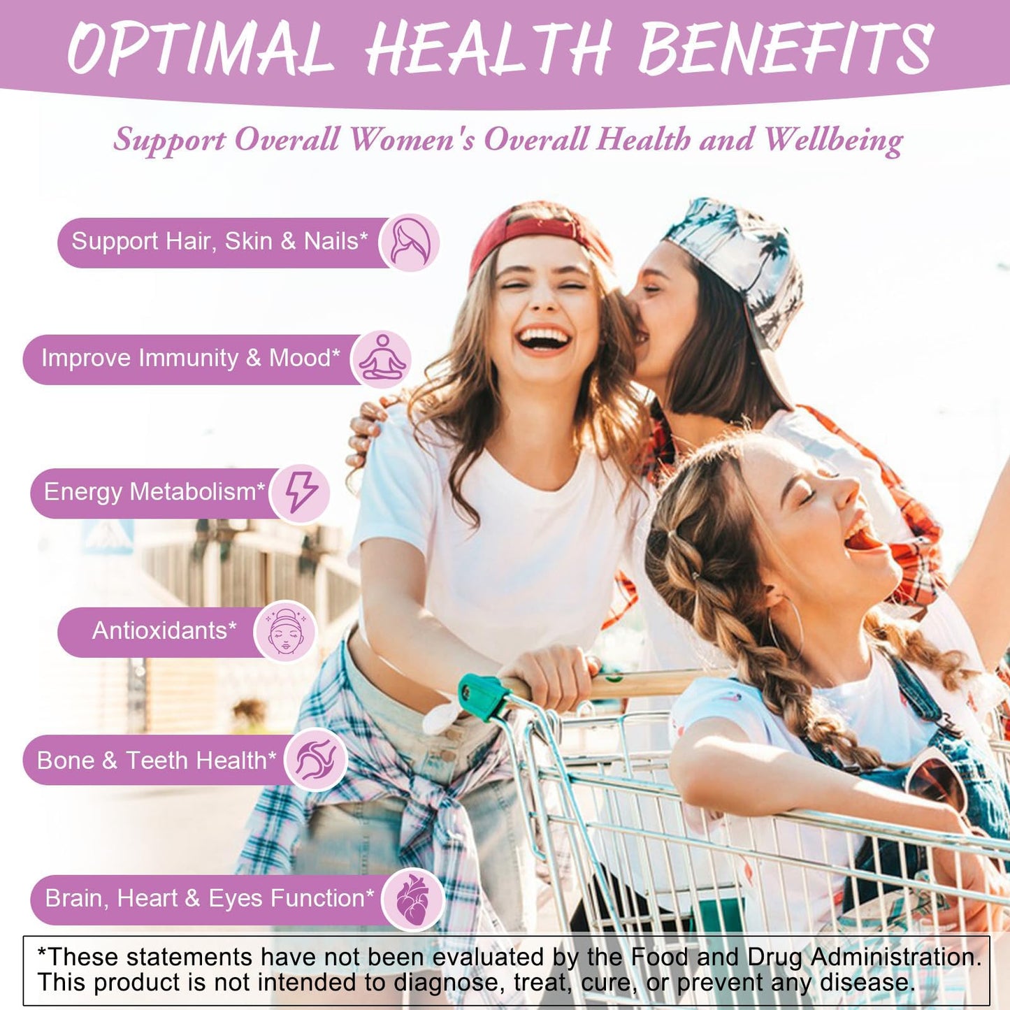 Totaria Sugar Free Multivitamin Gummies for Women 14+ - 120 Gummies