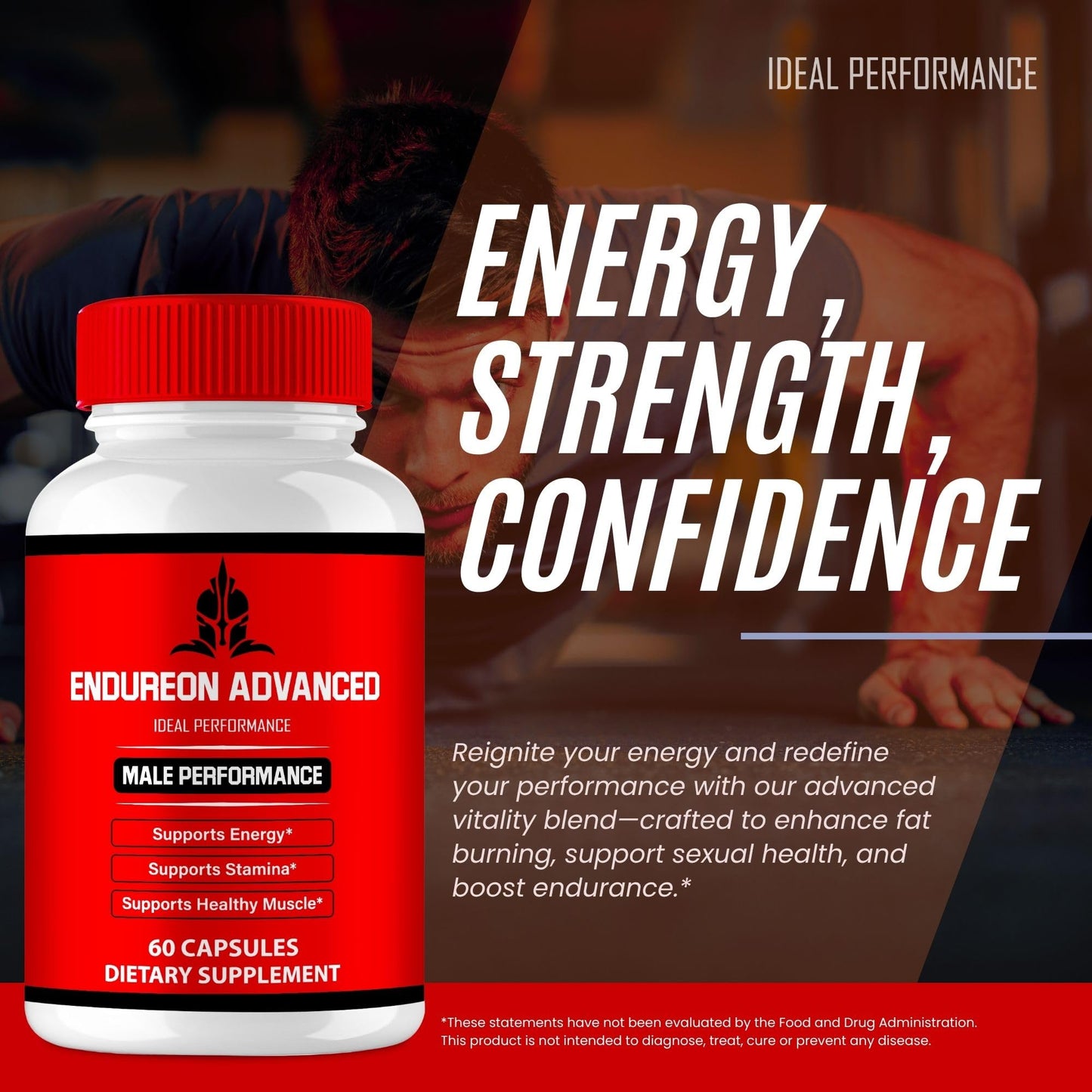 IDEAL PERFORMANCE Endureon Advanced Capsules, 120 Count