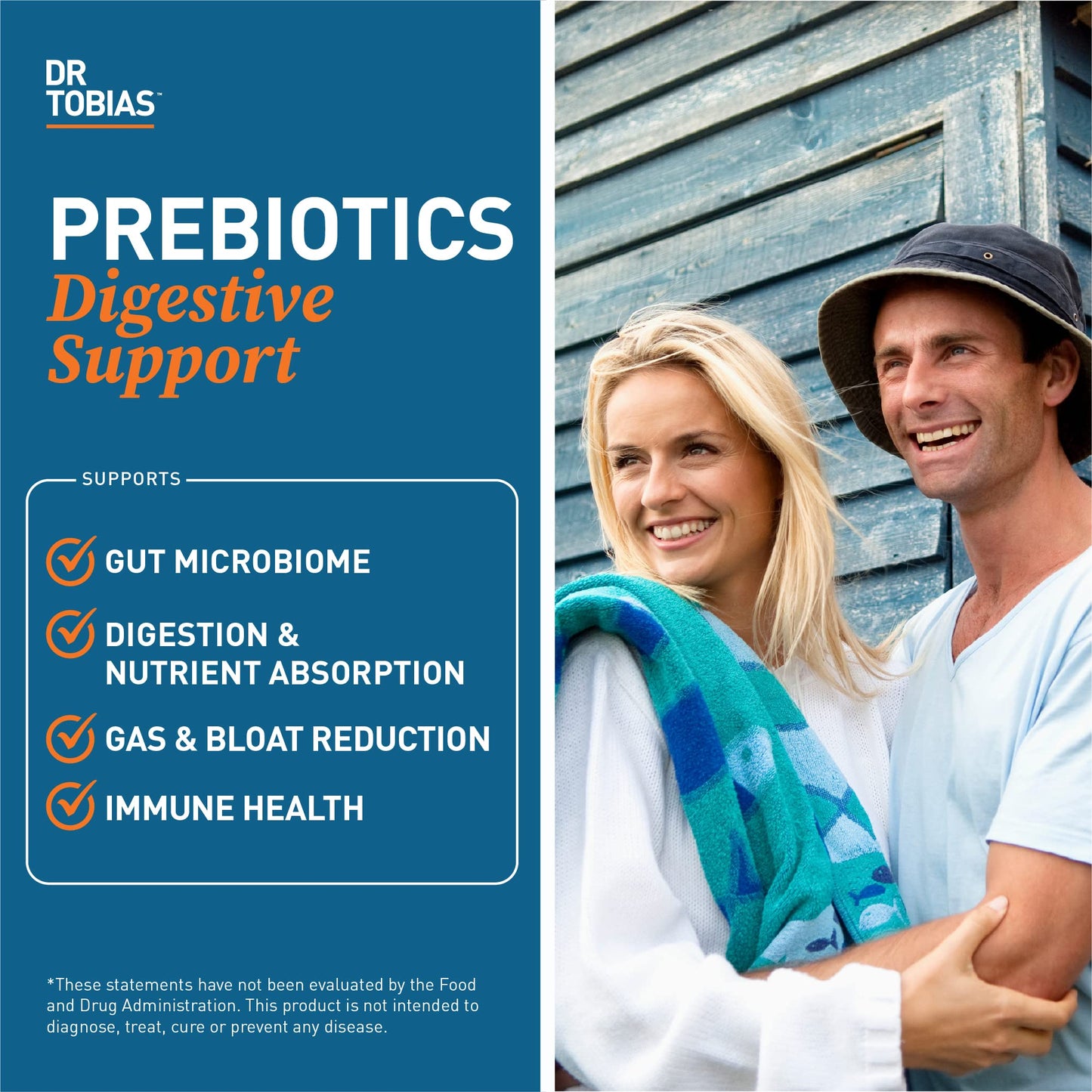 Dr. Tobias Probiotics 30 Billion & Prebiotics Supporting Digestion & Gut Health Capsule, 1