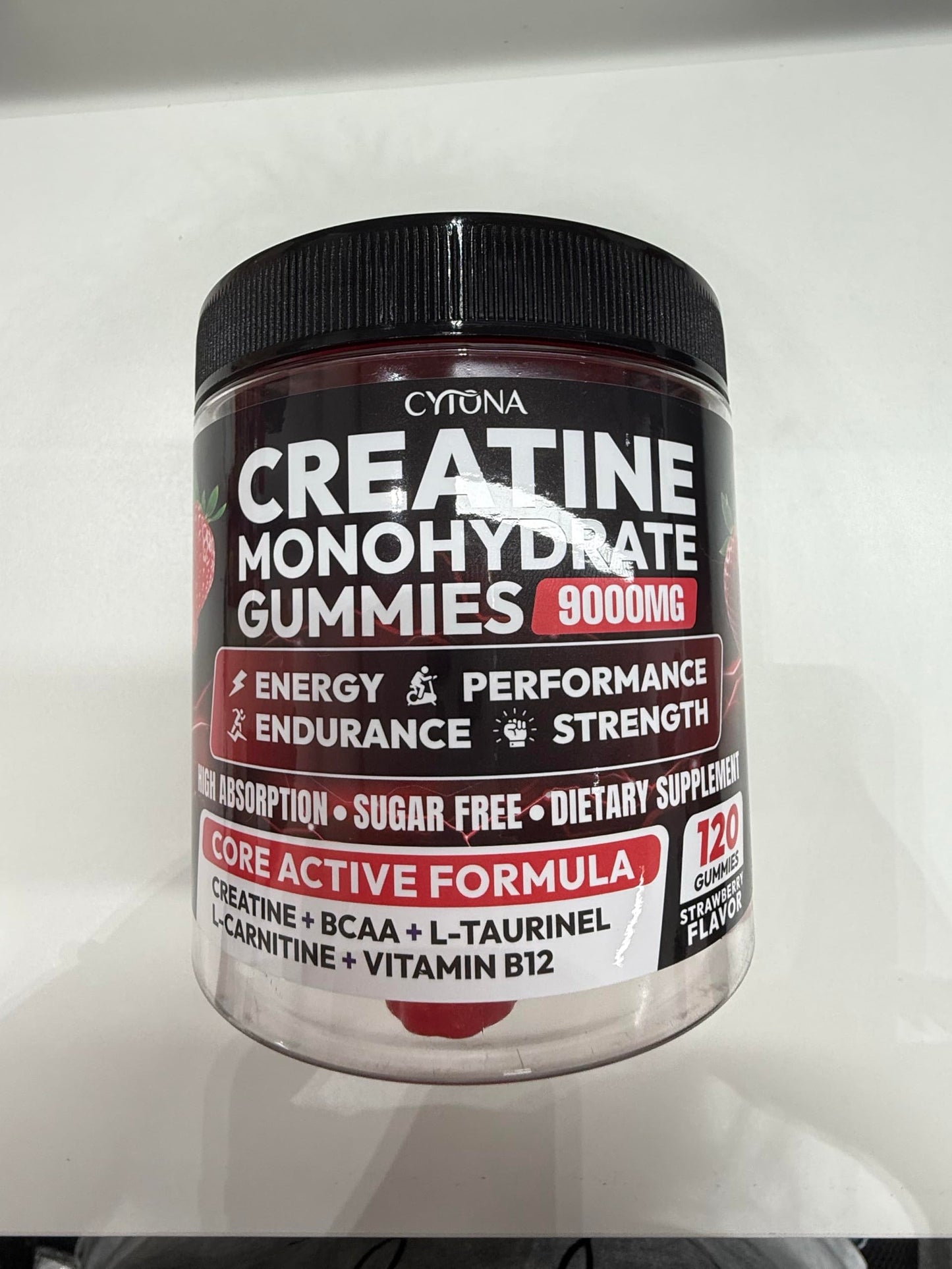 Cytona Creatine Monohydrate Gummies 9000mg, 240 Gummies