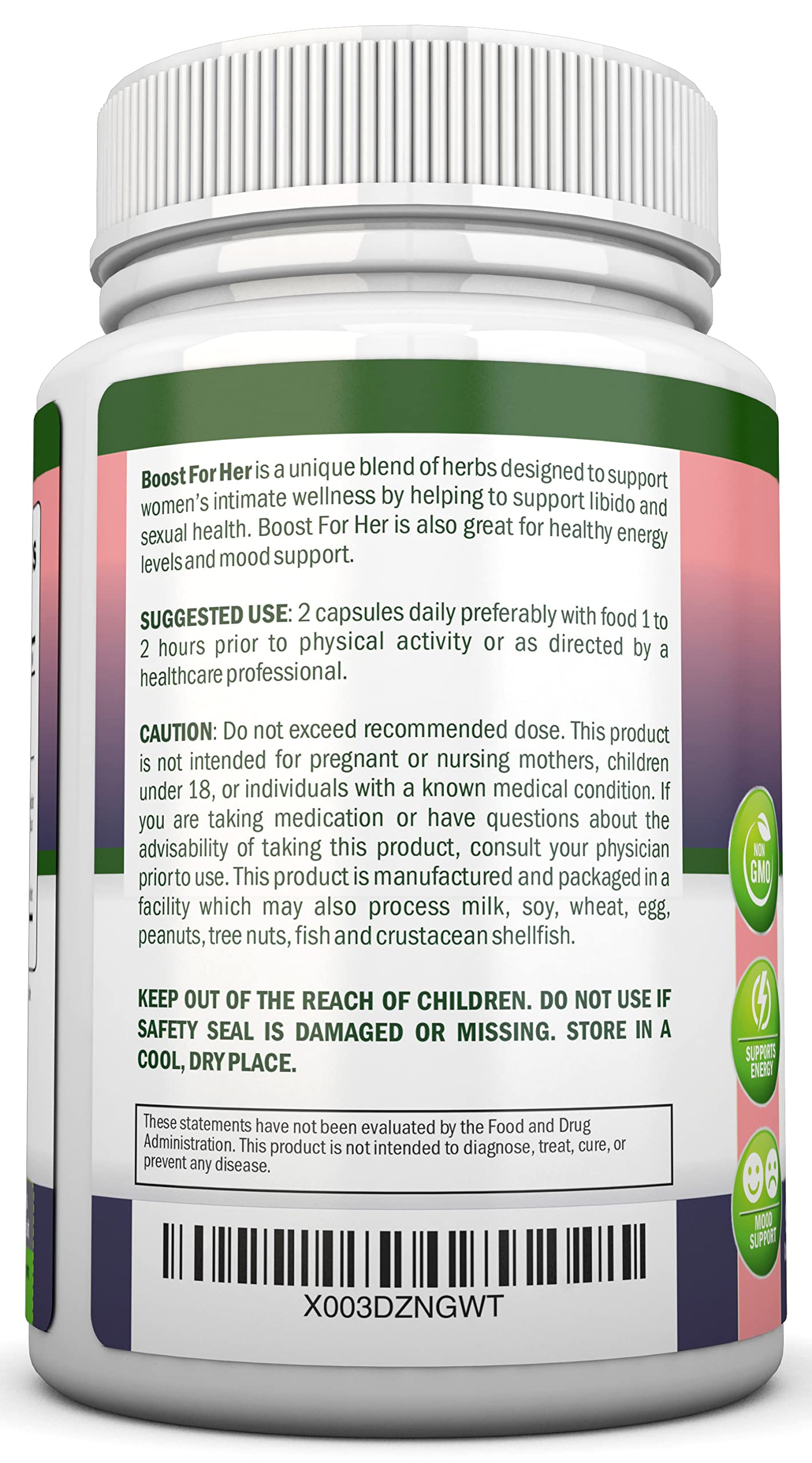 NutriONN Boost For Her Libido Capsule 90 Count