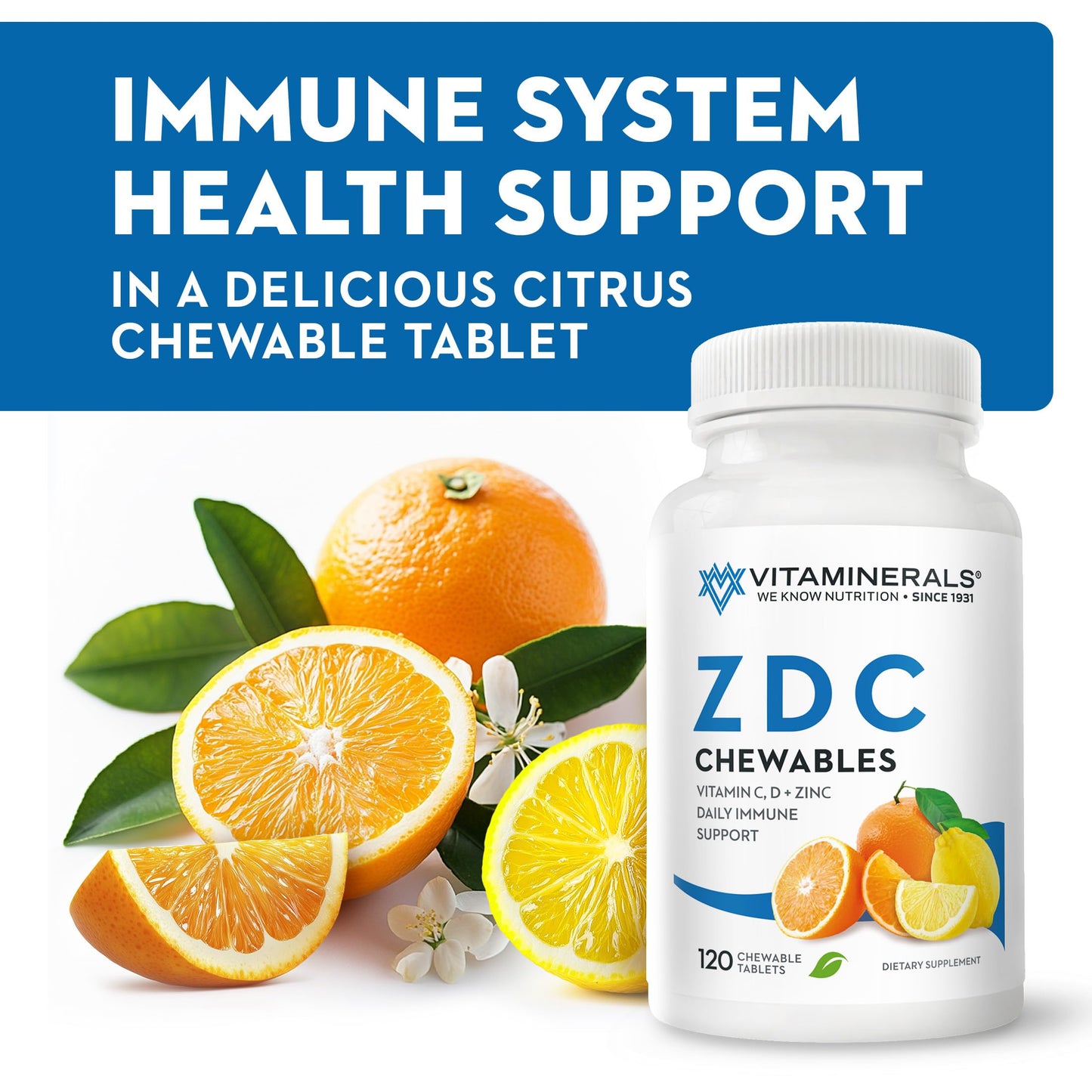 Vitaminerals 106 Z D C Tablets, 120 Count